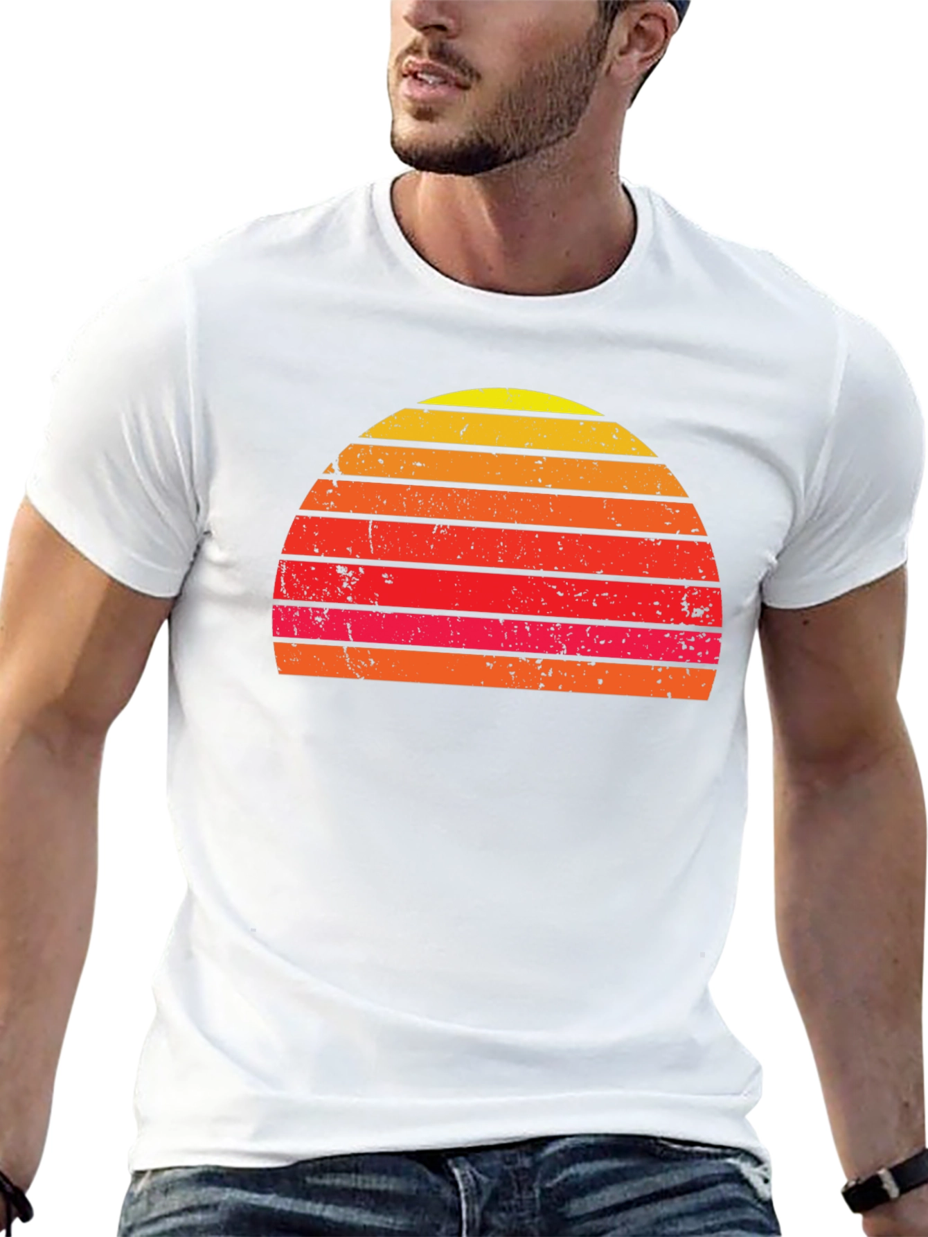 Retro Sunset Graphic Tee