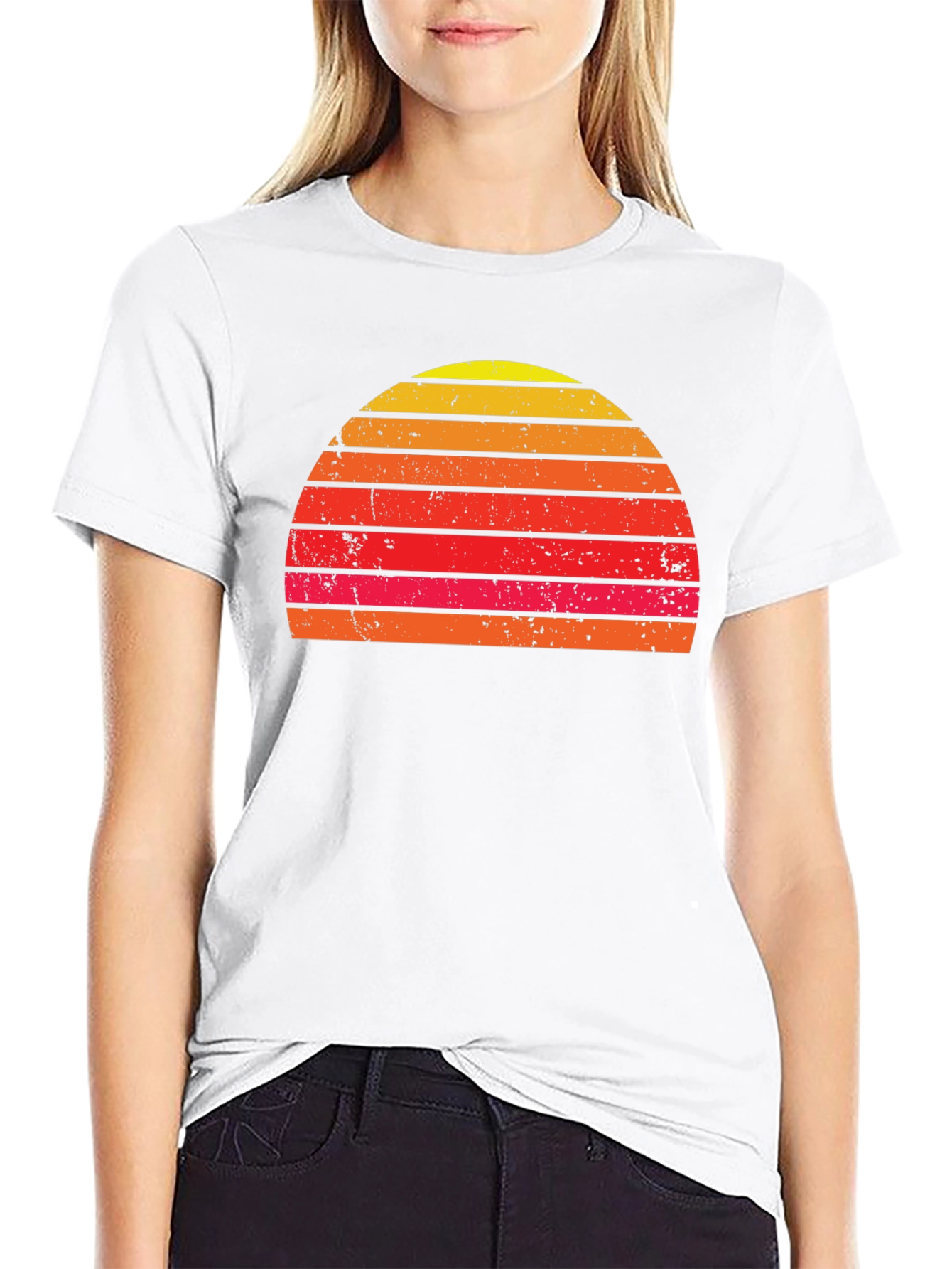 Retro Sunset Graphic Tee