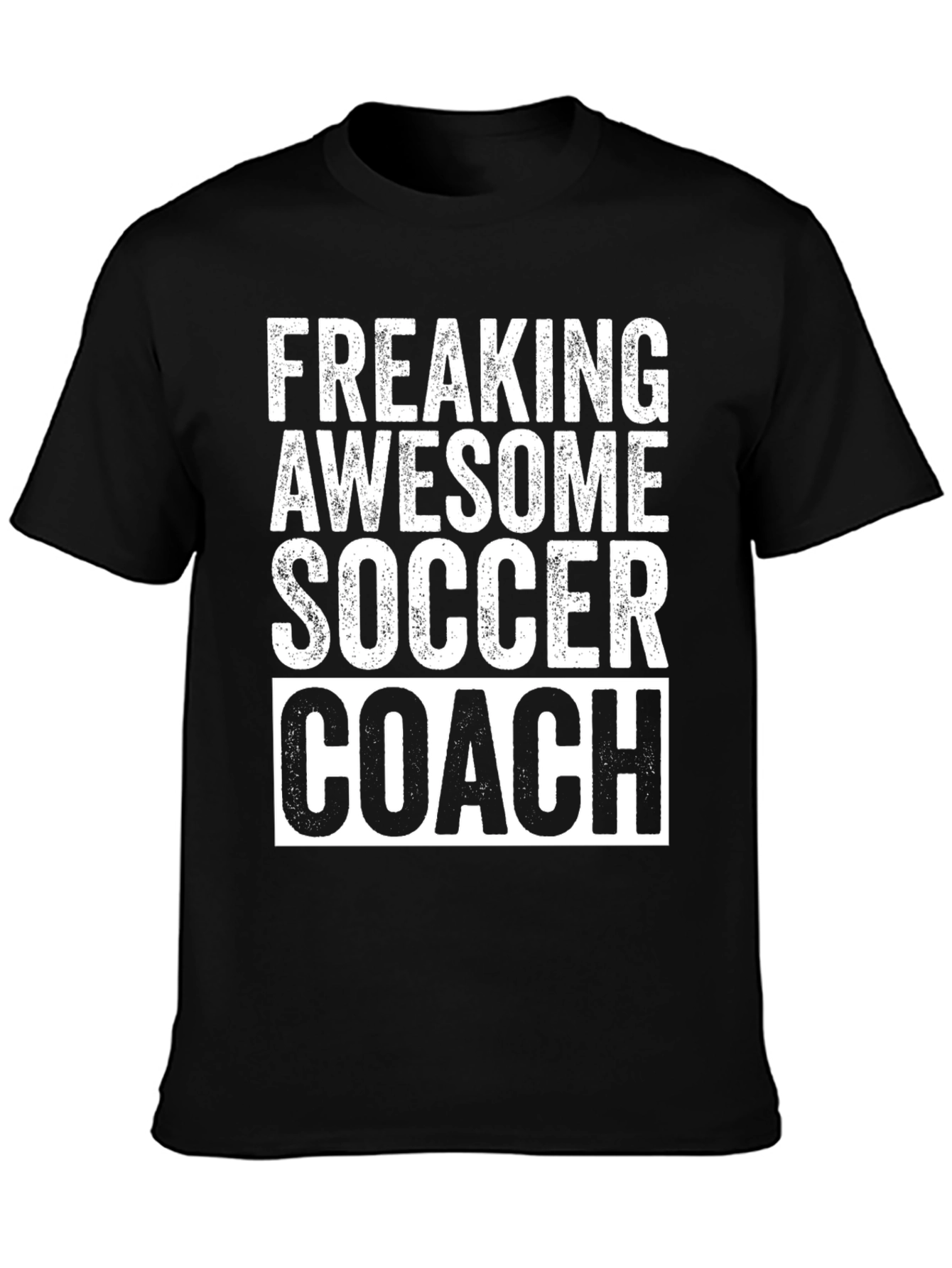 Freaking Awesome Soccer Coach Graphic T-Shirt