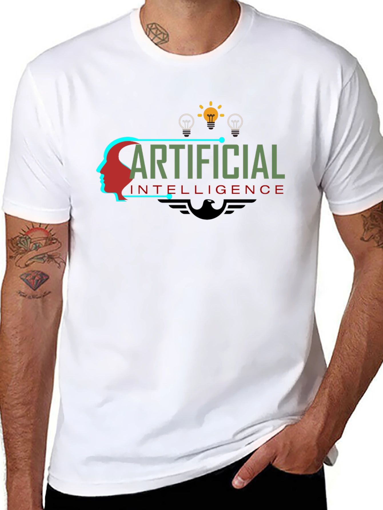 AI Artificial Intelligence Graphic T-Shirt