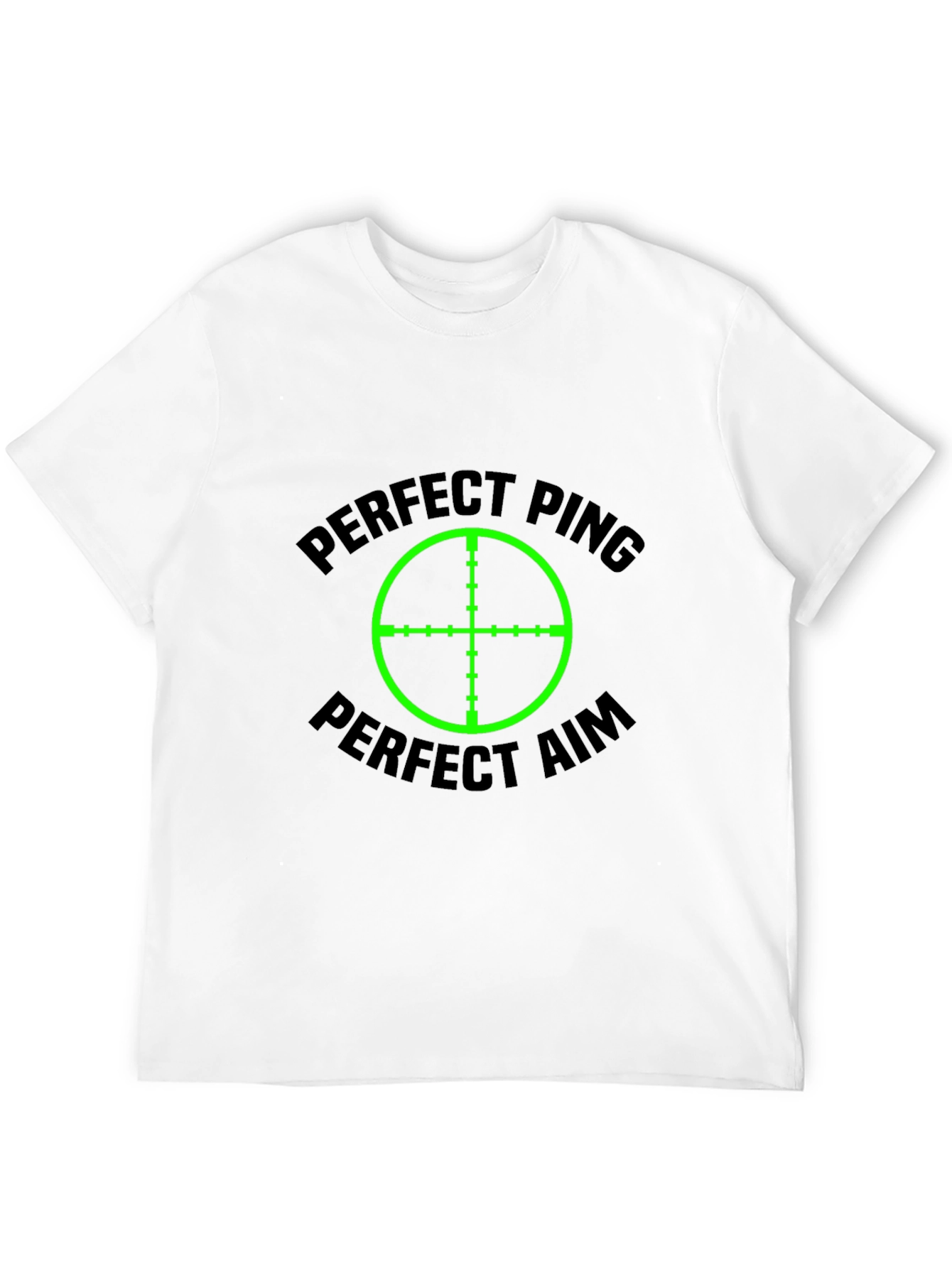 Perfect Ping Aim Black T-Shirt