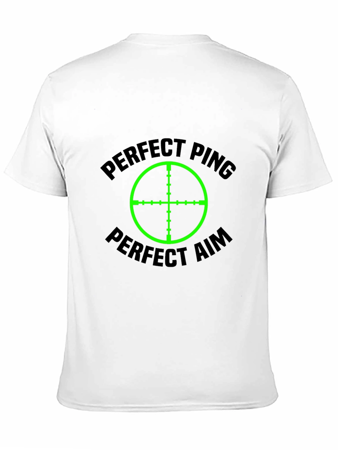 Perfect Ping Aim Black T-Shirt