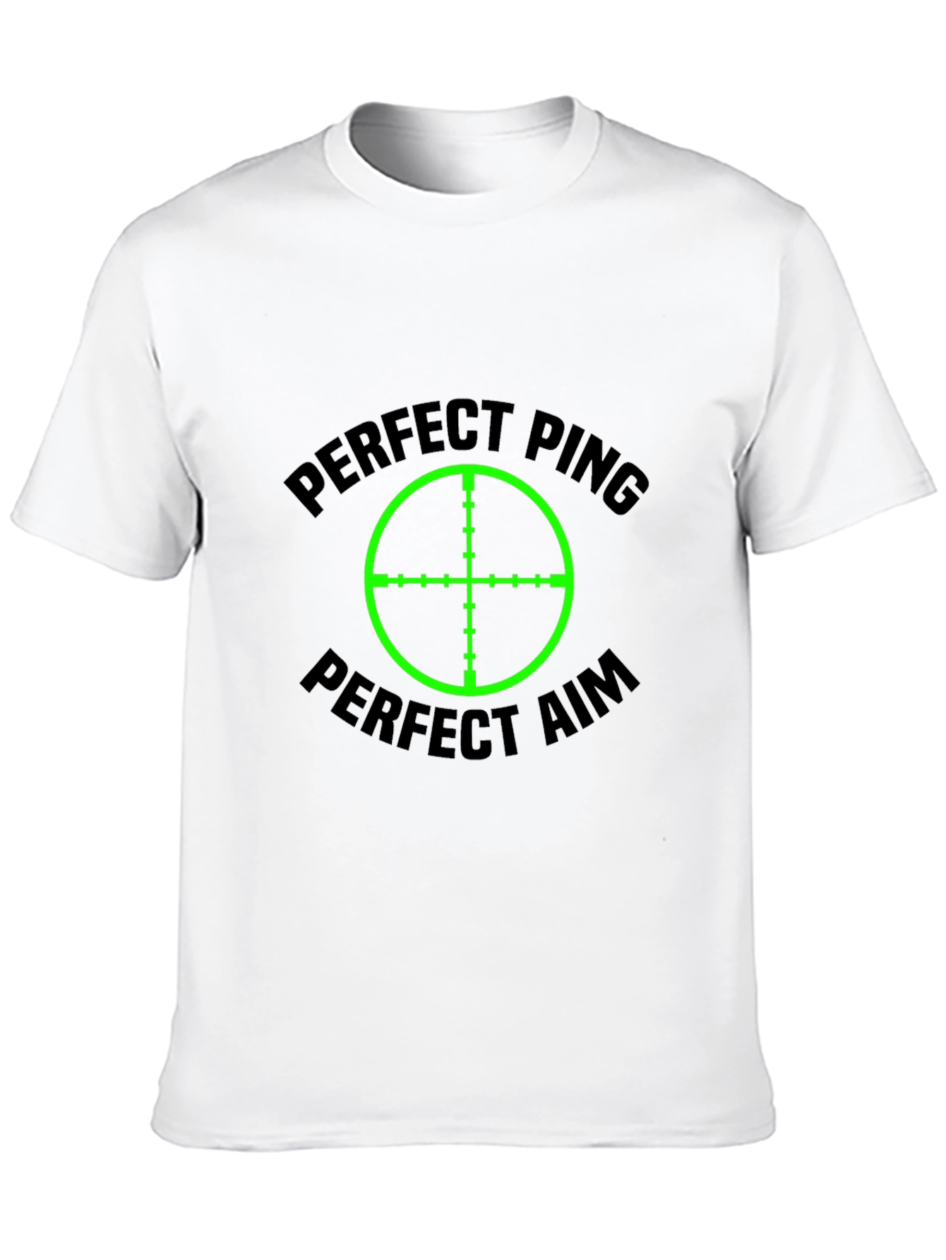 Perfect Ping Aim Black T-Shirt