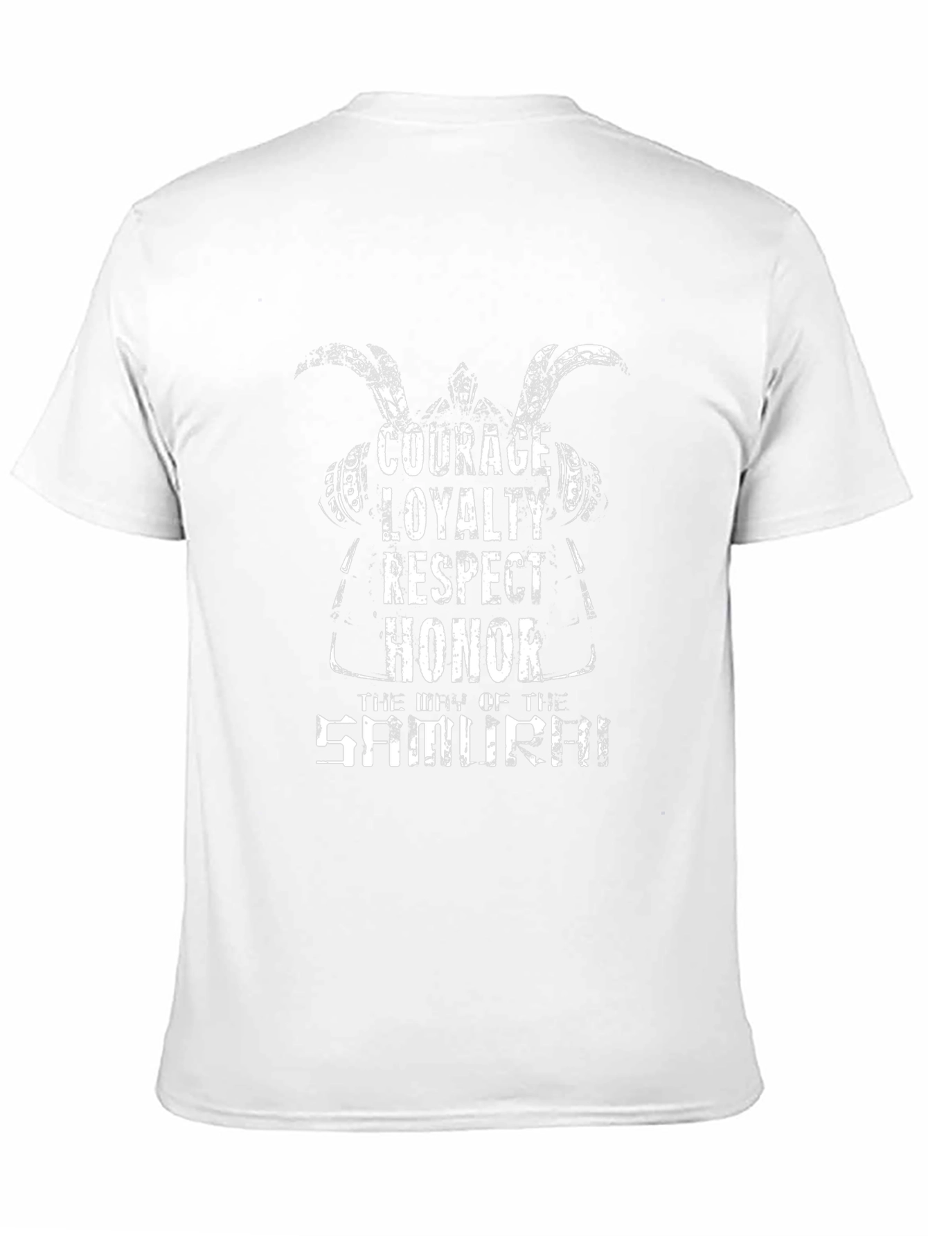 Samurai Code T-Shirt - Courage Loyalty Honor