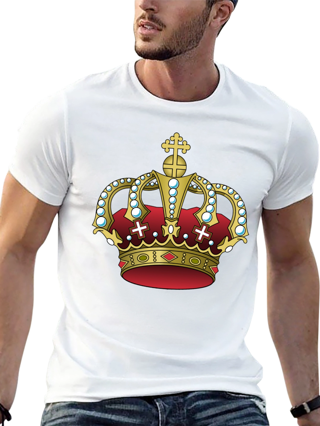 Royal Crown Graphic Tee - Black T-Shirt