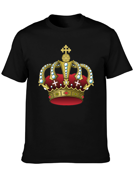 Royal Crown Graphic Tee - Black T-Shirt