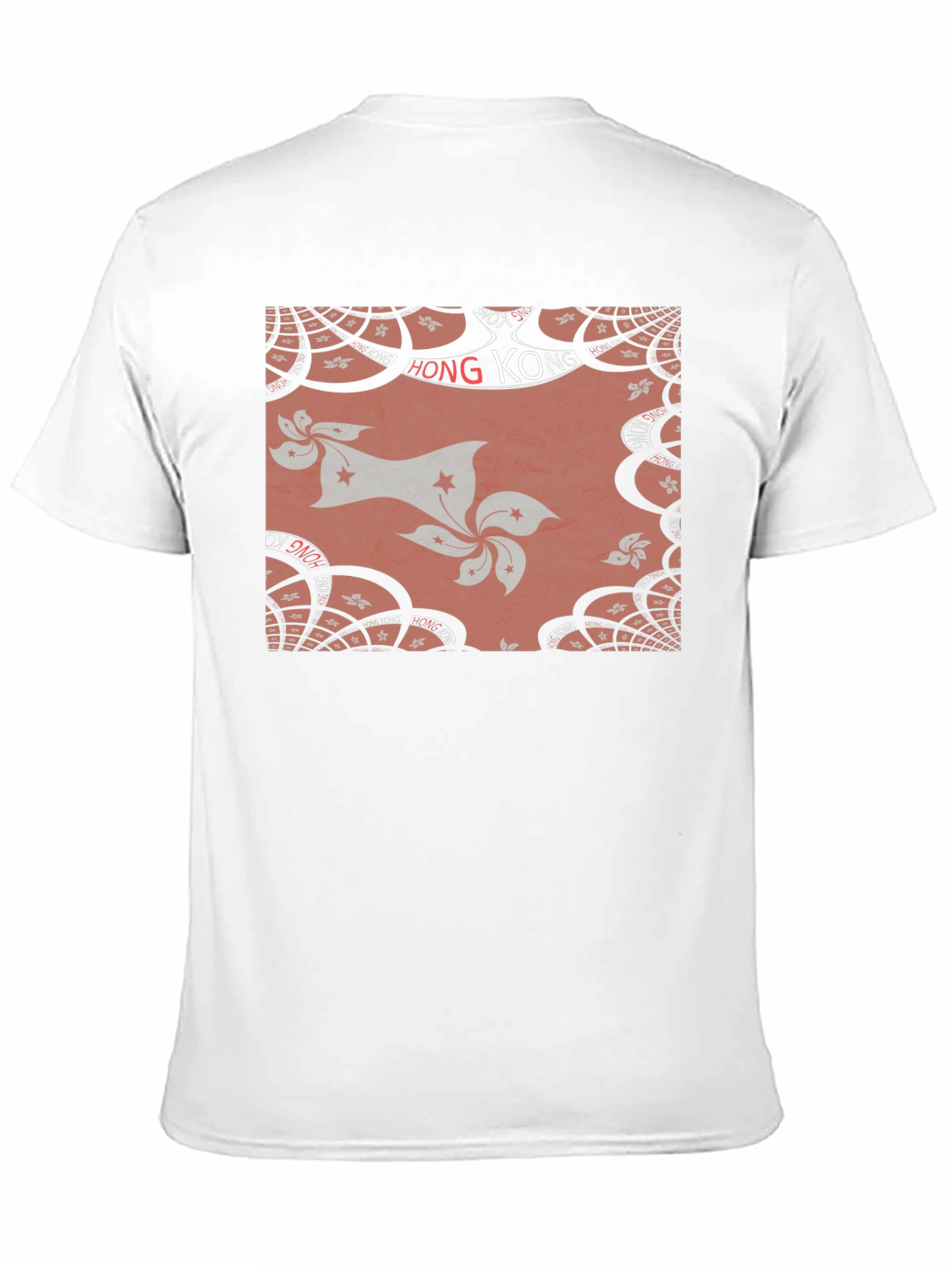 Hong Kong Flower T-Shirt - Stylish Black Tee