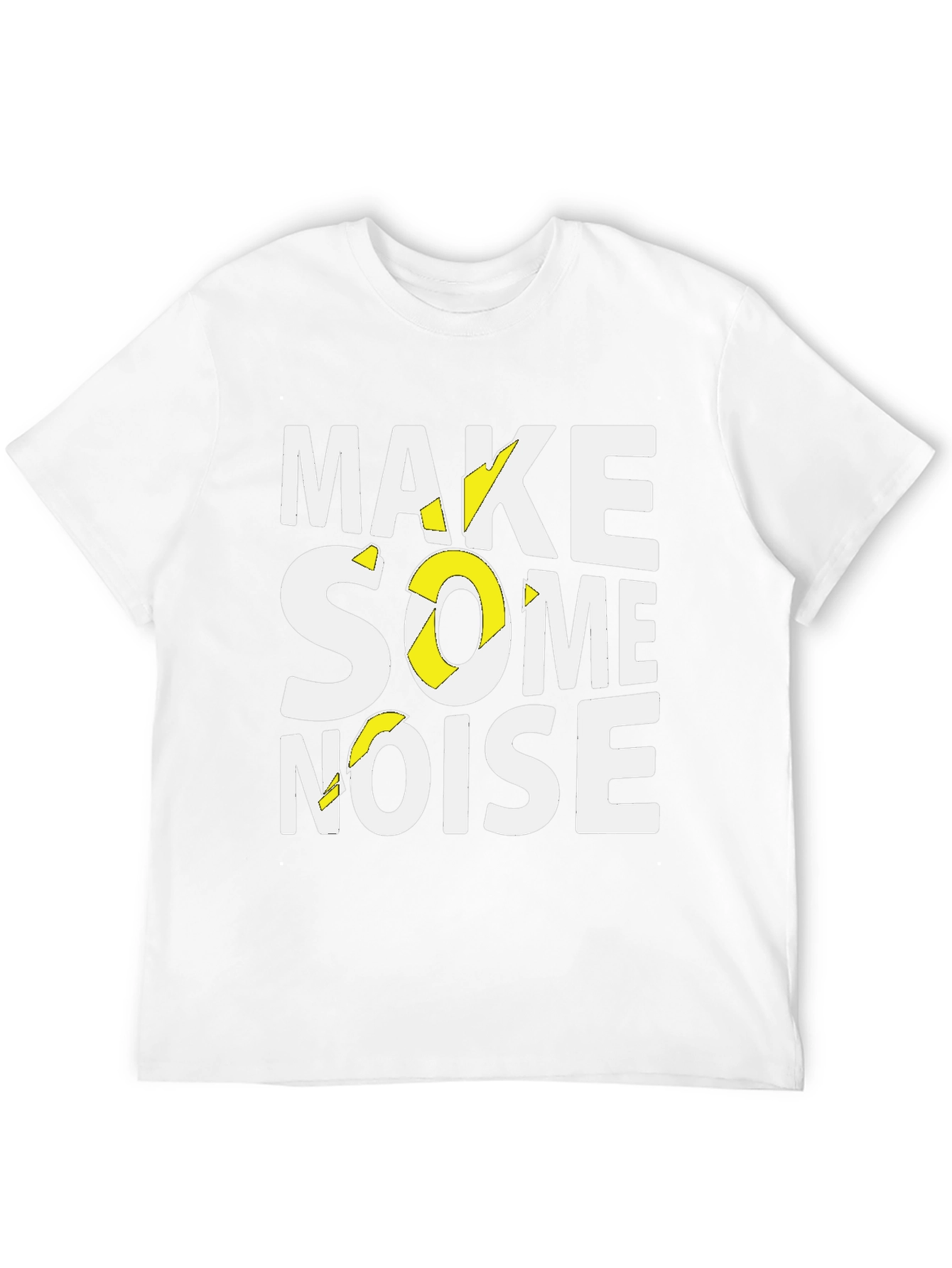 Make Some Noise Graphic Tee - Bold Statement T-Shirt