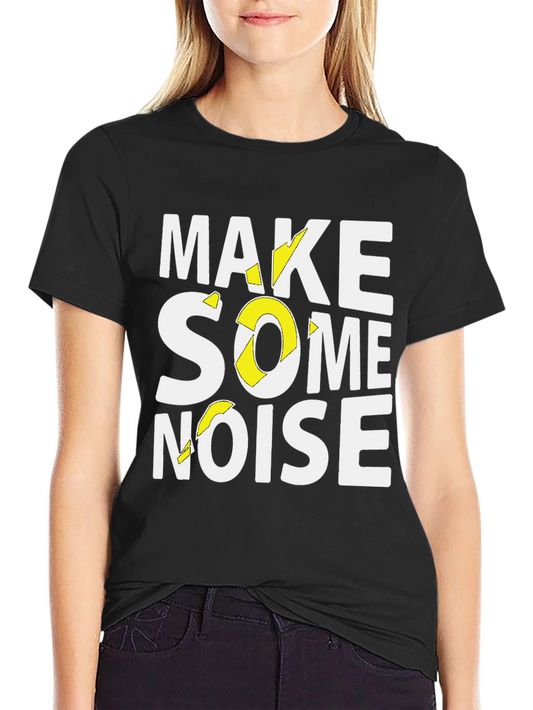 Make Some Noise Graphic Tee - Bold Statement T-Shirt