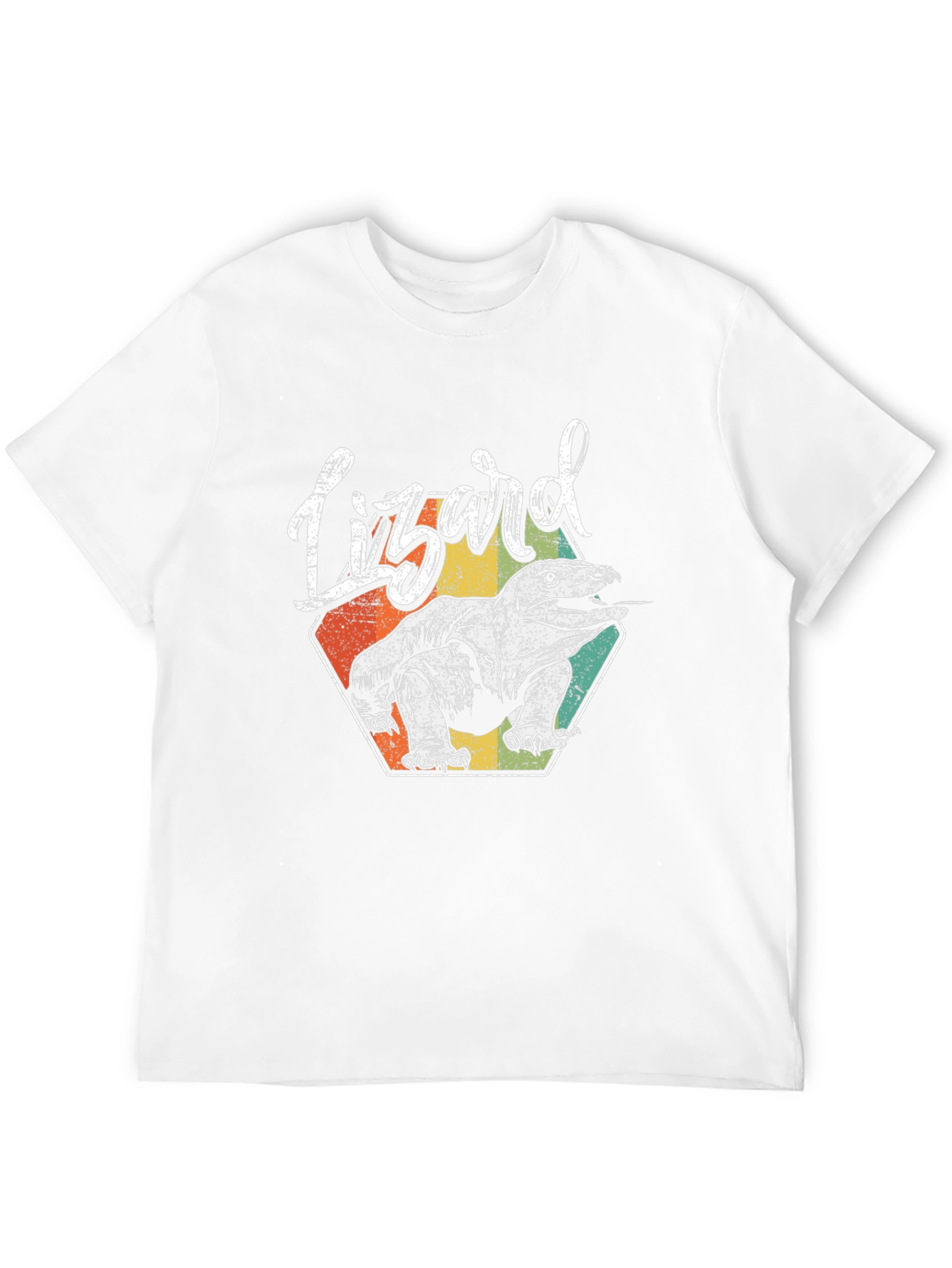 Lizard Graphic Tee - Retro Style Reptile T-Shirt