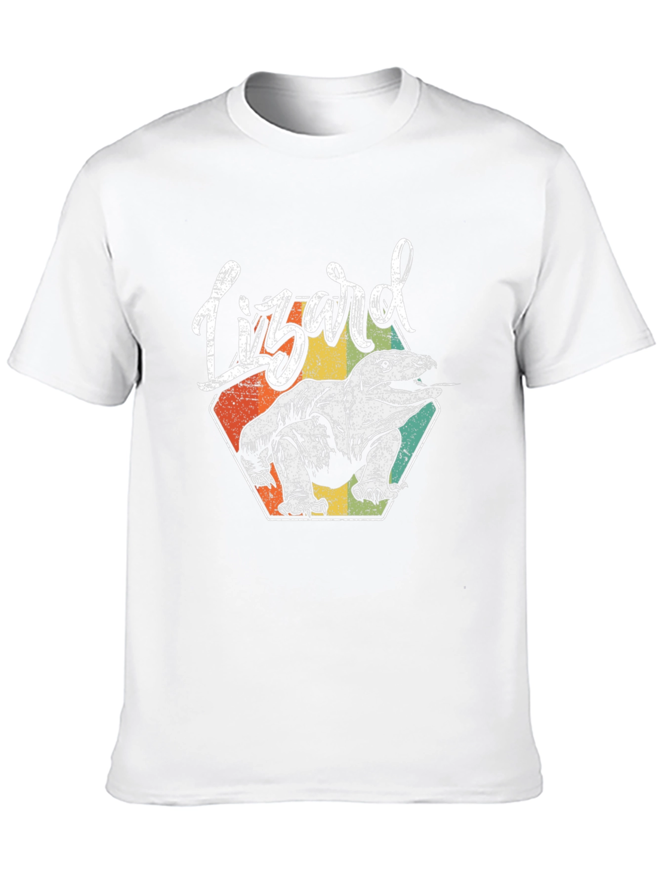 Lizard Graphic Tee - Retro Style Reptile T-Shirt
