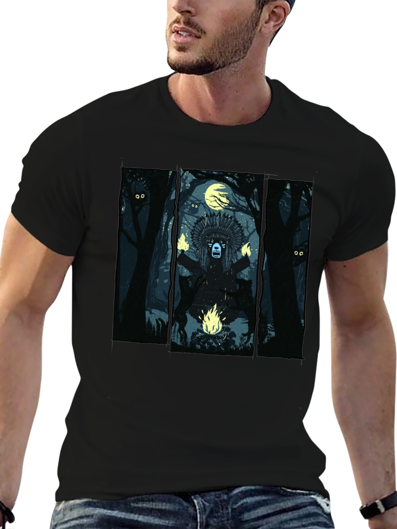 Mystic Forest Graphic T-Shirt