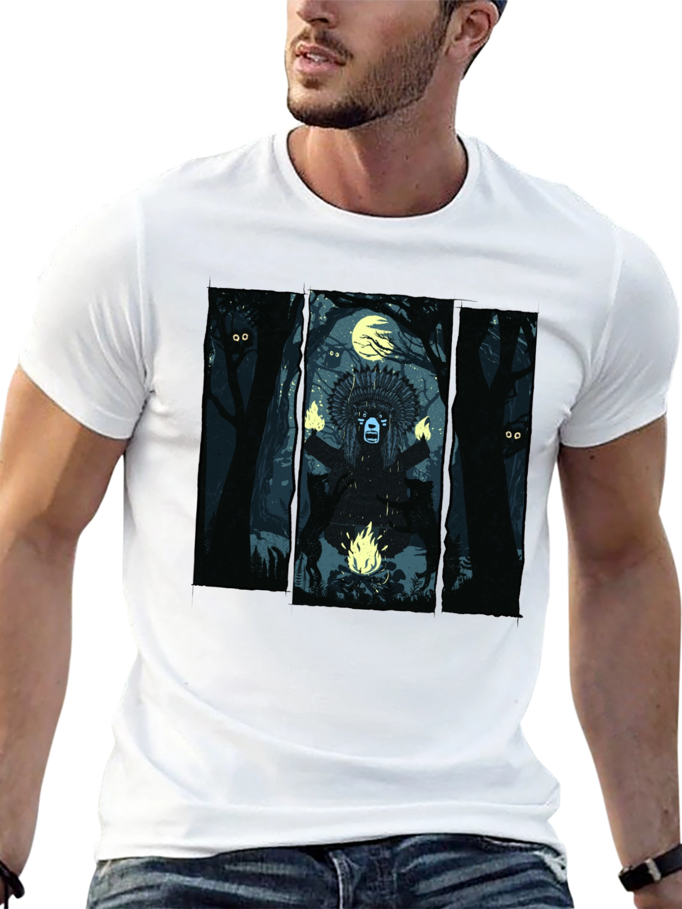 Mystic Forest Graphic T-Shirt