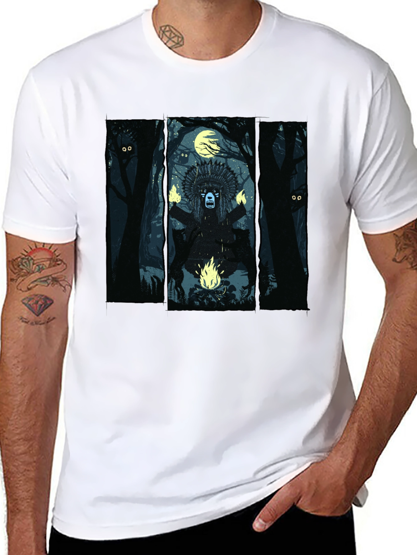 Mystic Forest Graphic T-Shirt