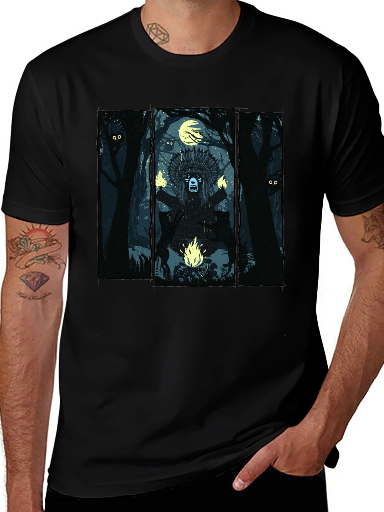 Mystic Forest Graphic T-Shirt
