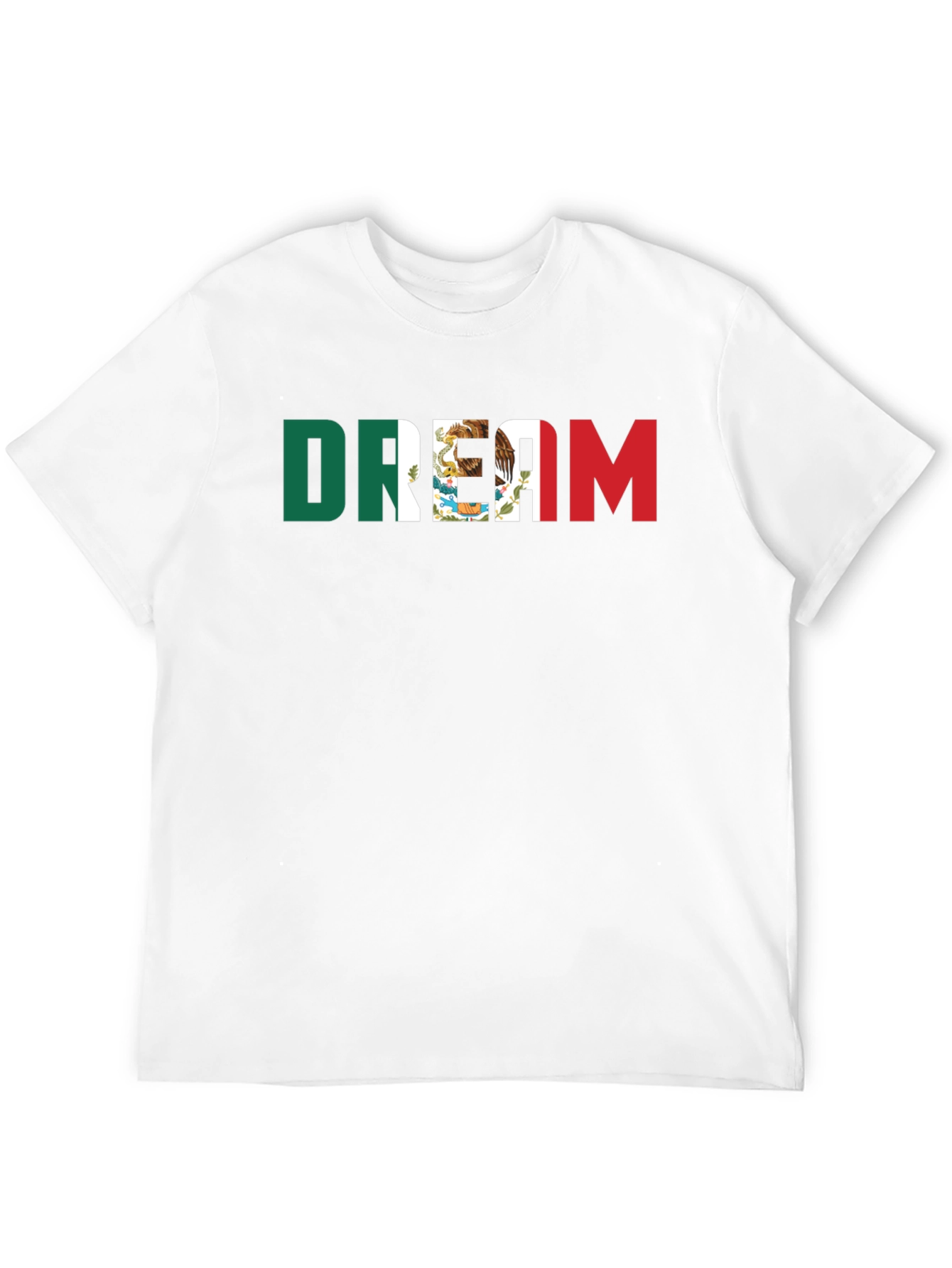 Mexican Flag Dream T-Shirt - Black Cotton Tee