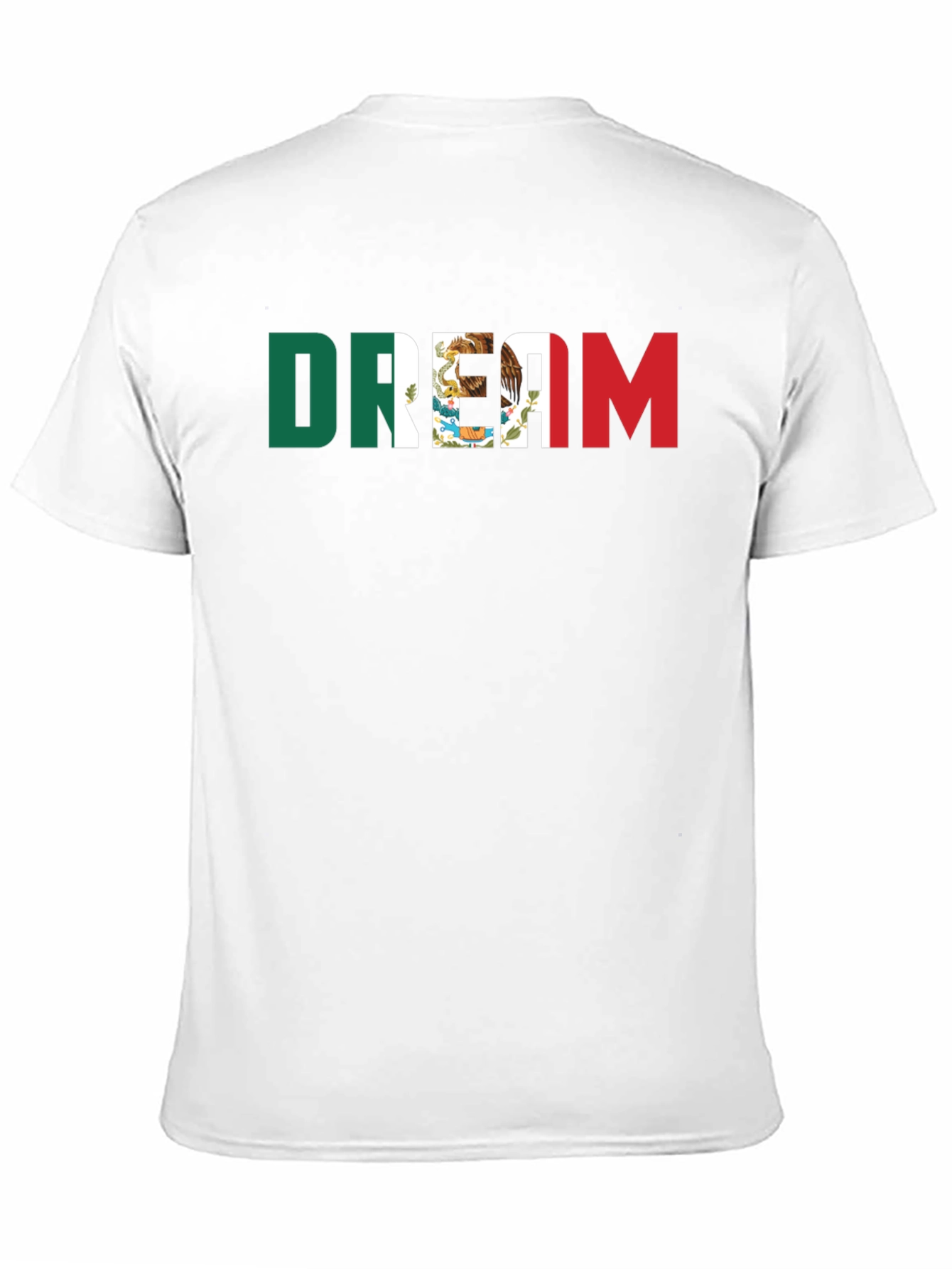 Mexican Flag Dream T-Shirt - Black Cotton Tee