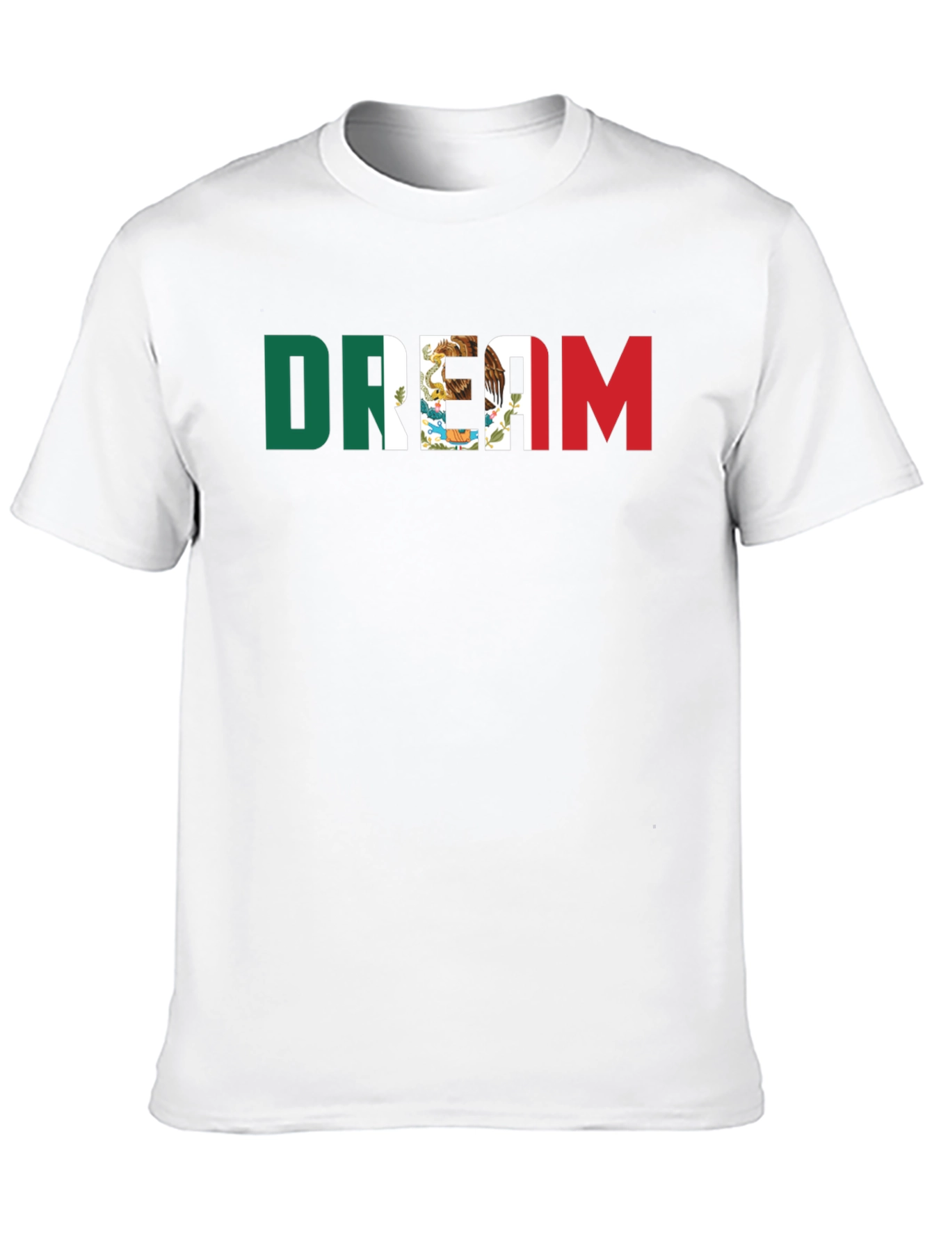 Mexican Flag Dream T-Shirt - Black Cotton Tee