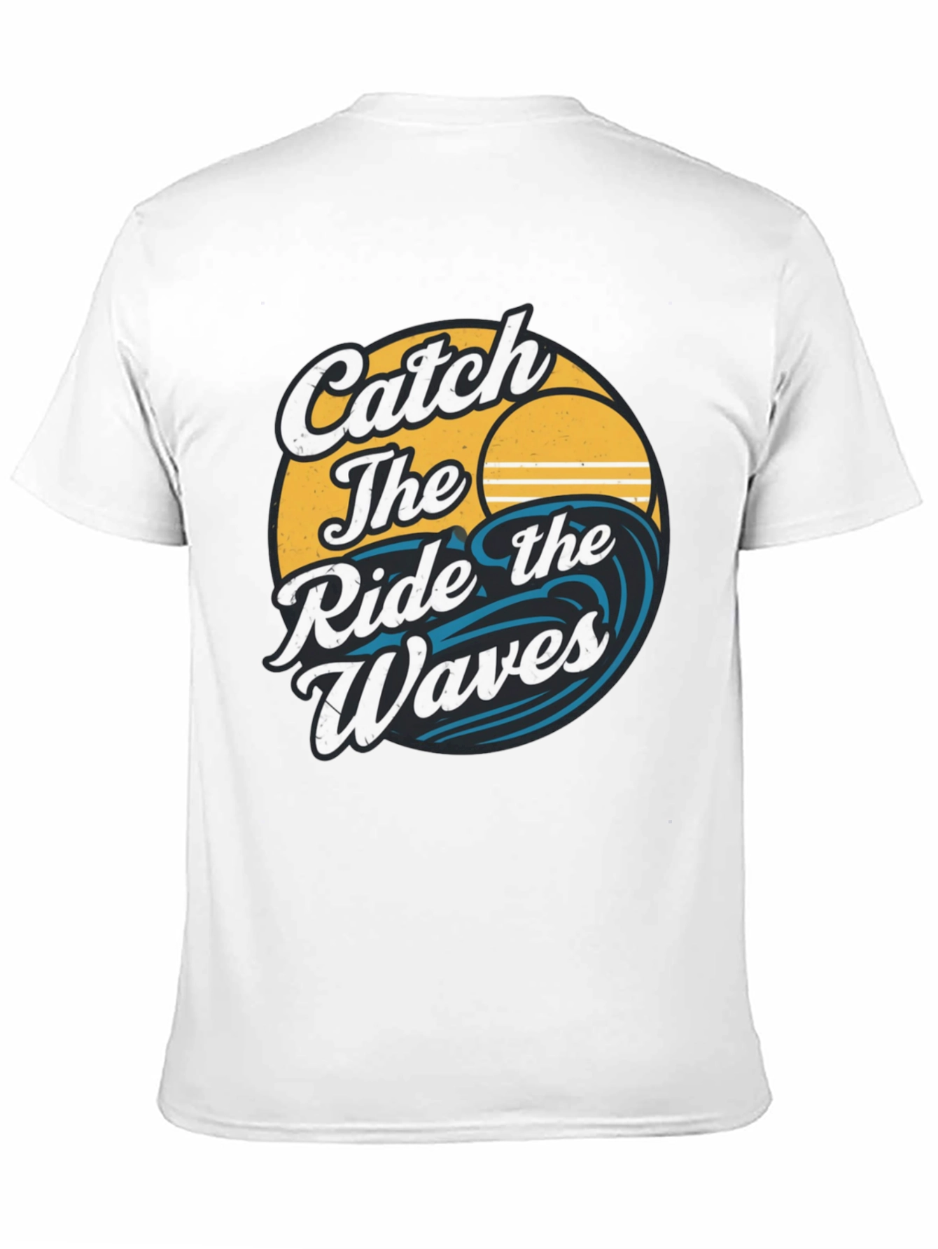 Catch the Ride Waves Graphic T-Shirt