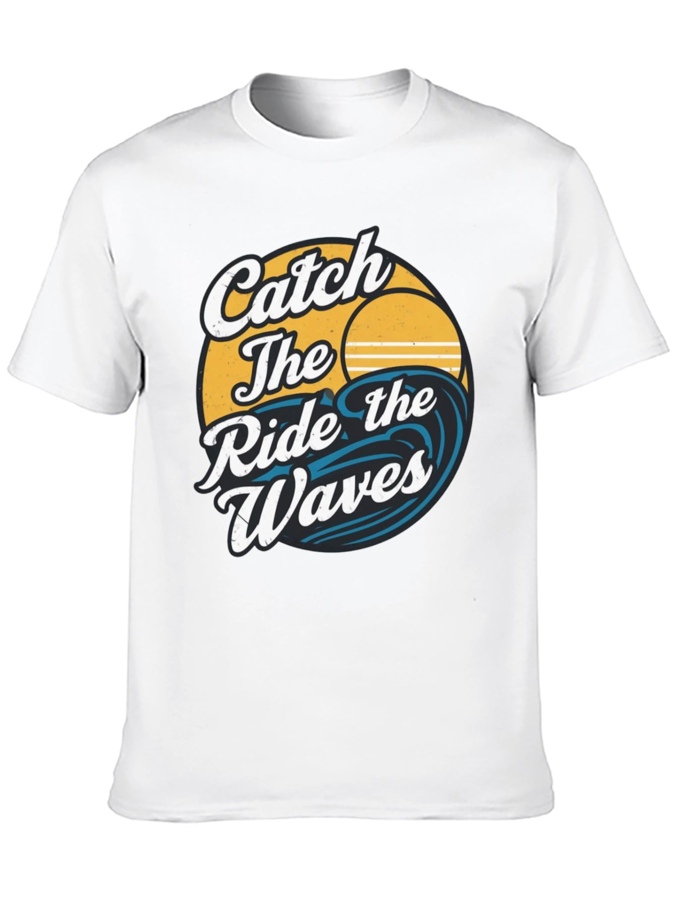 Catch the Ride Waves Graphic T-Shirt