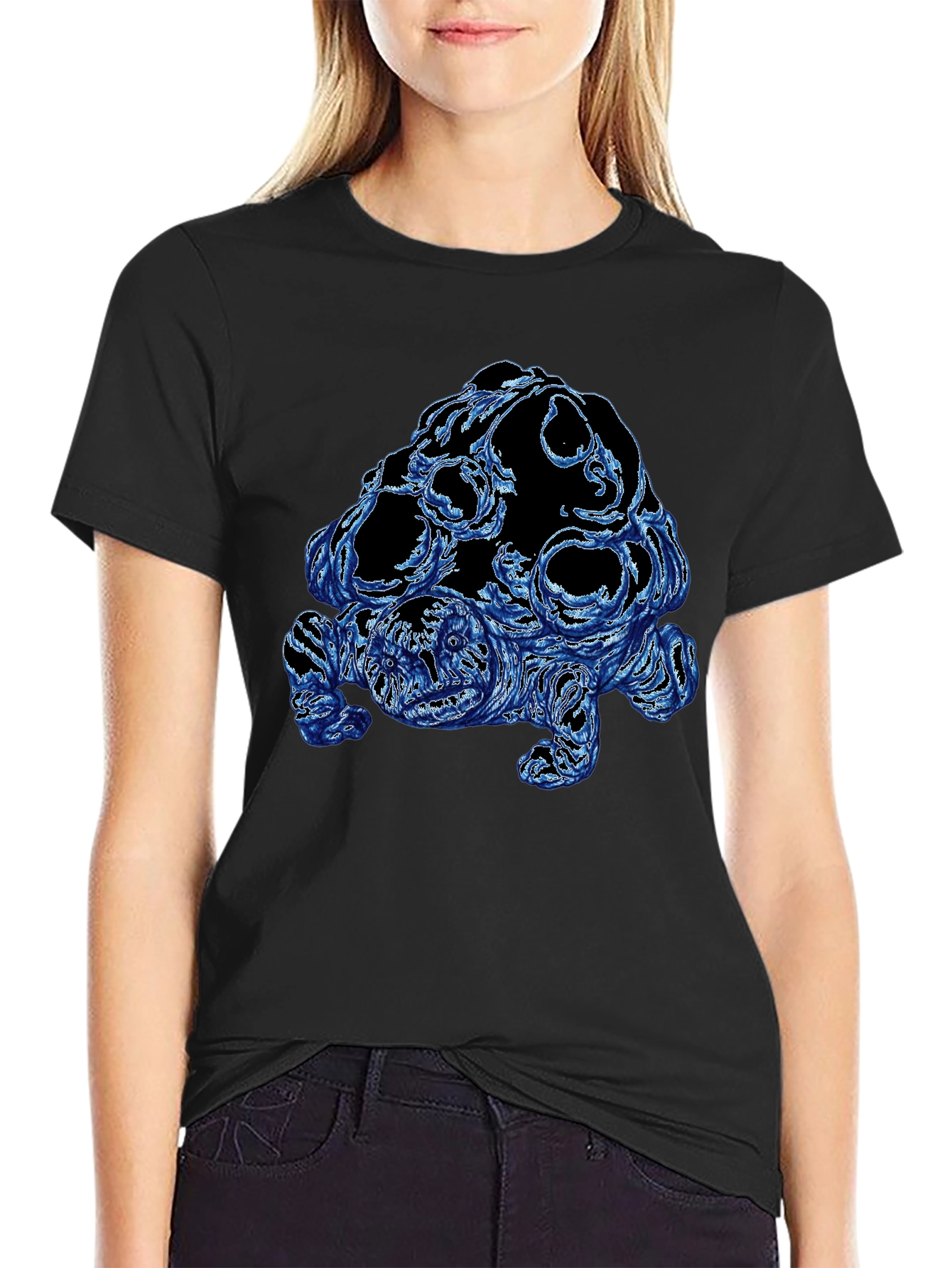Abstract Turtle Graphic Tee - Unique Design