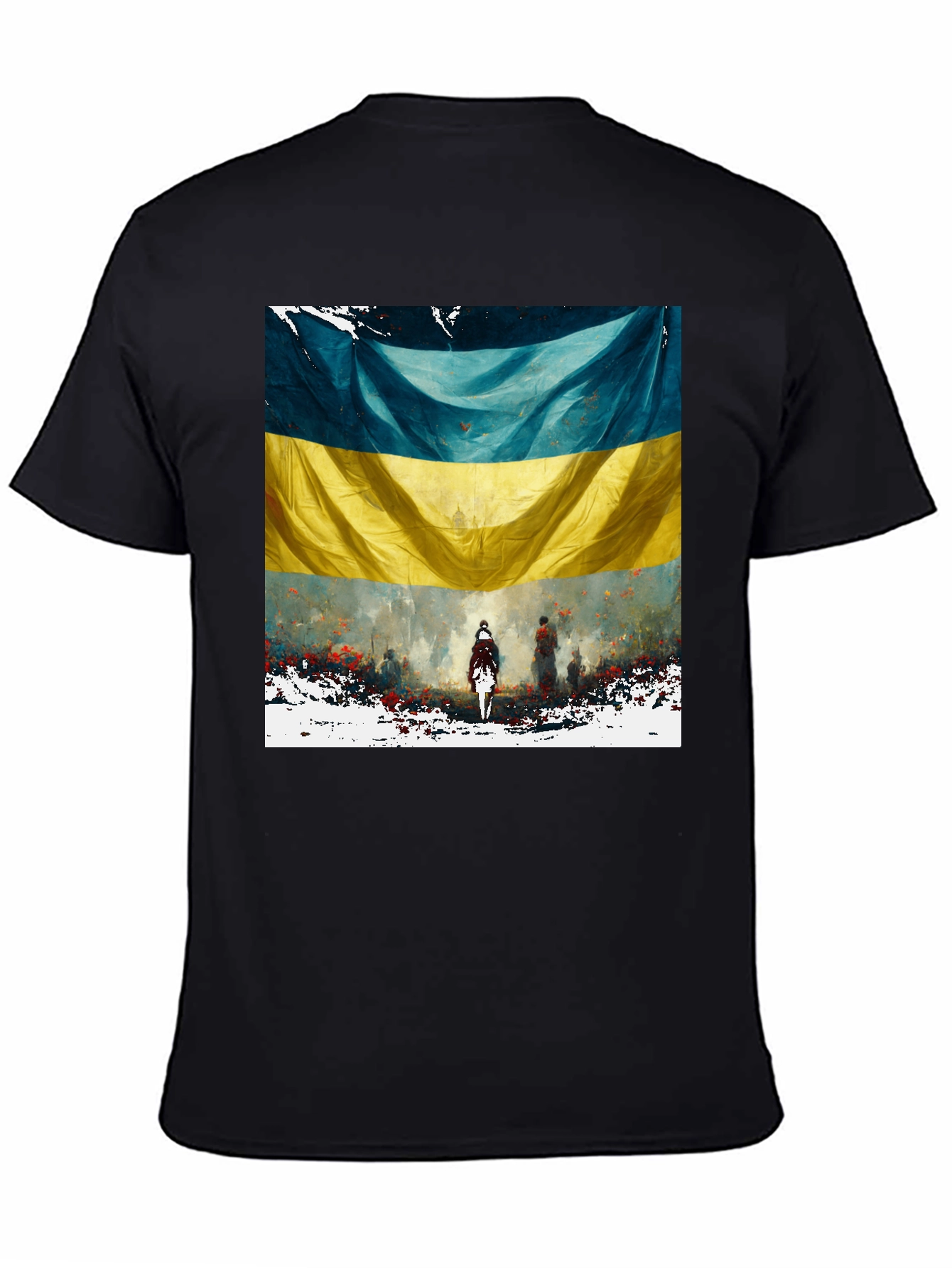 Ukraine Flag Graphic Tee