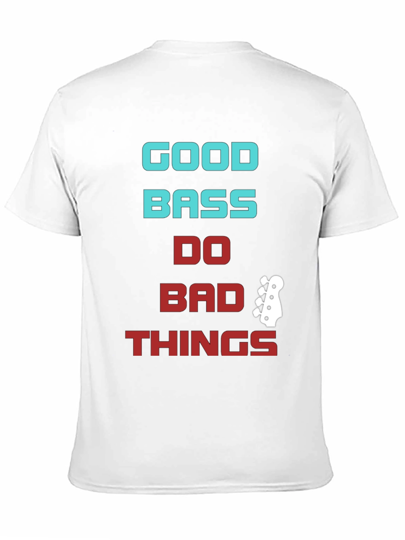 Good Bass Do Bad Things Graphic Tee - Black