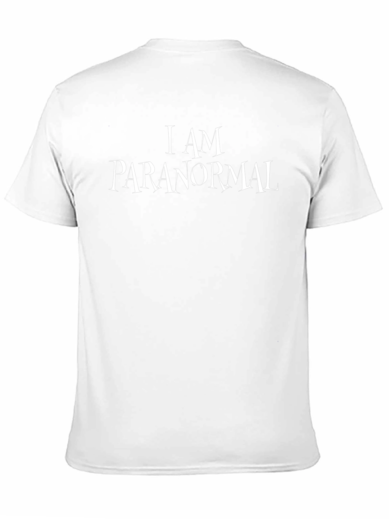 I am Paranormal Black Graphic Tee