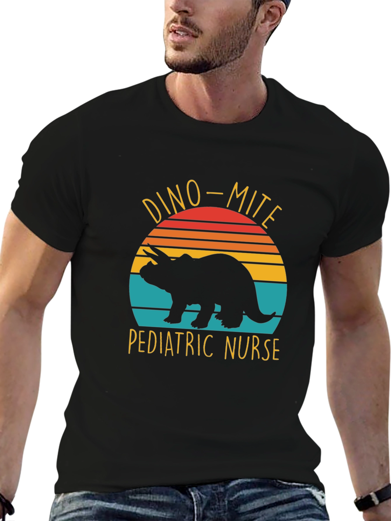 Dino-Mite Pediatric Nurse T-Shirt