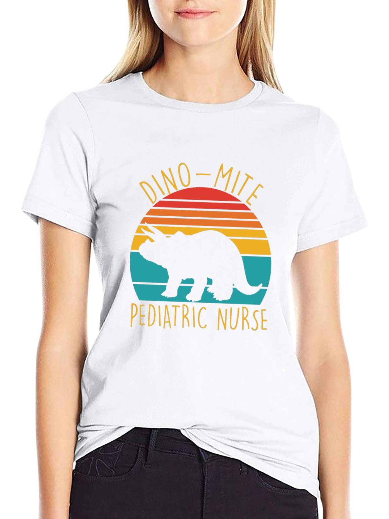 Dino-Mite Pediatric Nurse T-Shirt