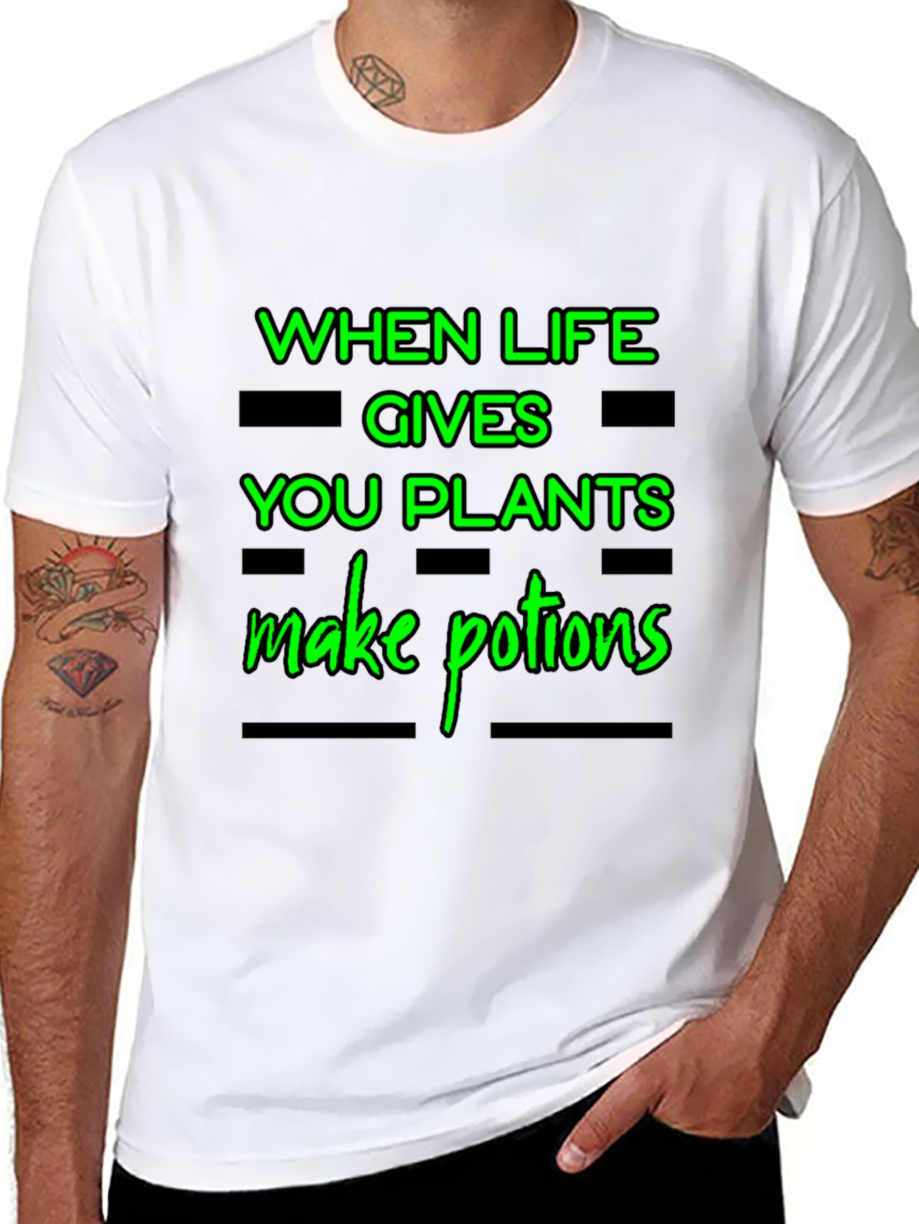 Plants Make Potions Graphic Tee