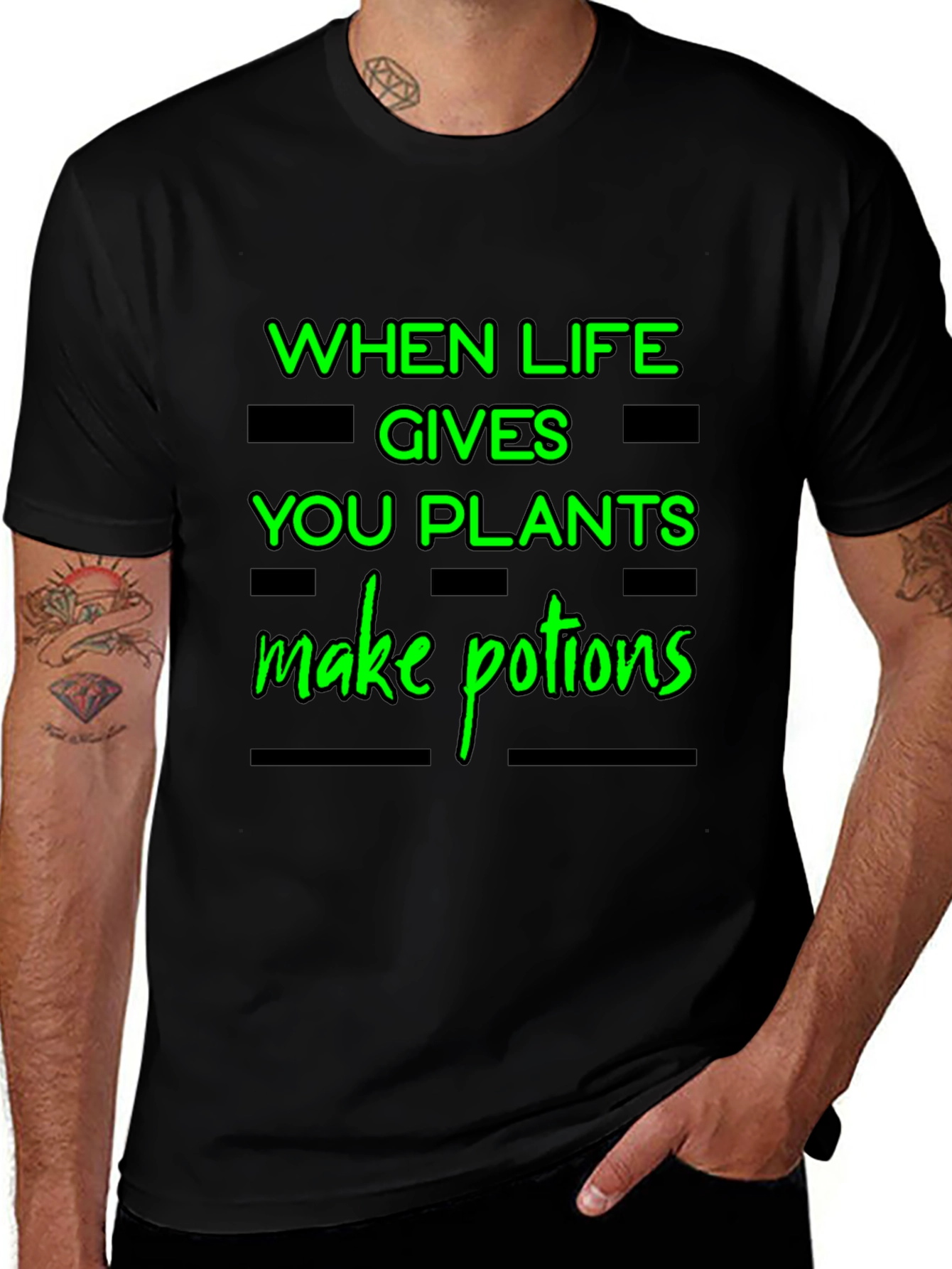 Plants Make Potions Graphic Tee