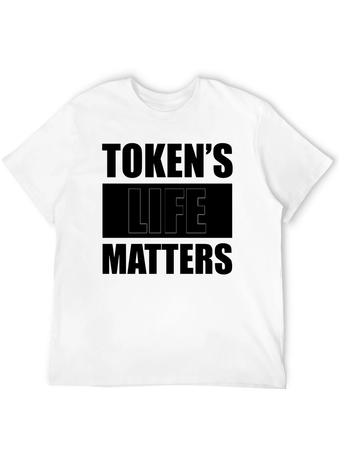 Tokens Life Matters Graphic Tee - Black