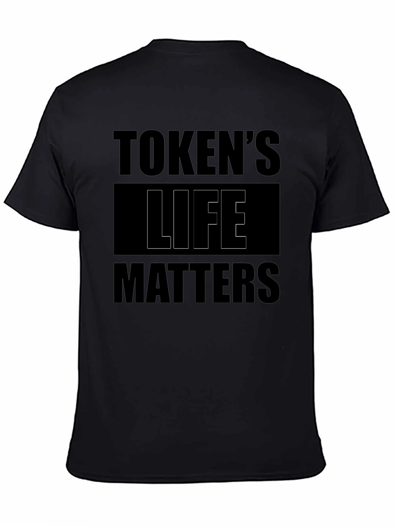 Tokens Life Matters Graphic Tee - Black