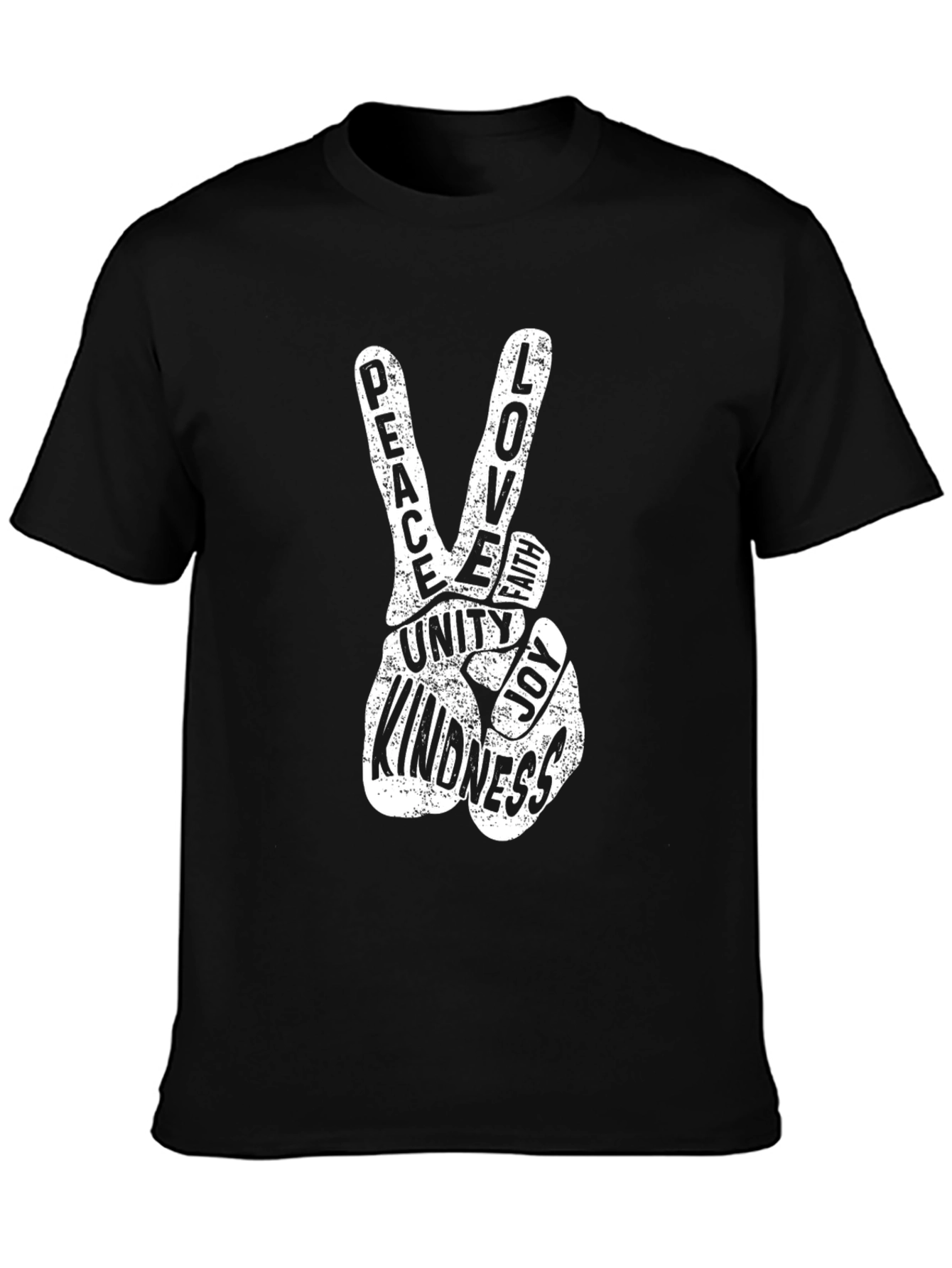 Peace Love Unity T-Shirt - Positive Vibes Graphic Tee