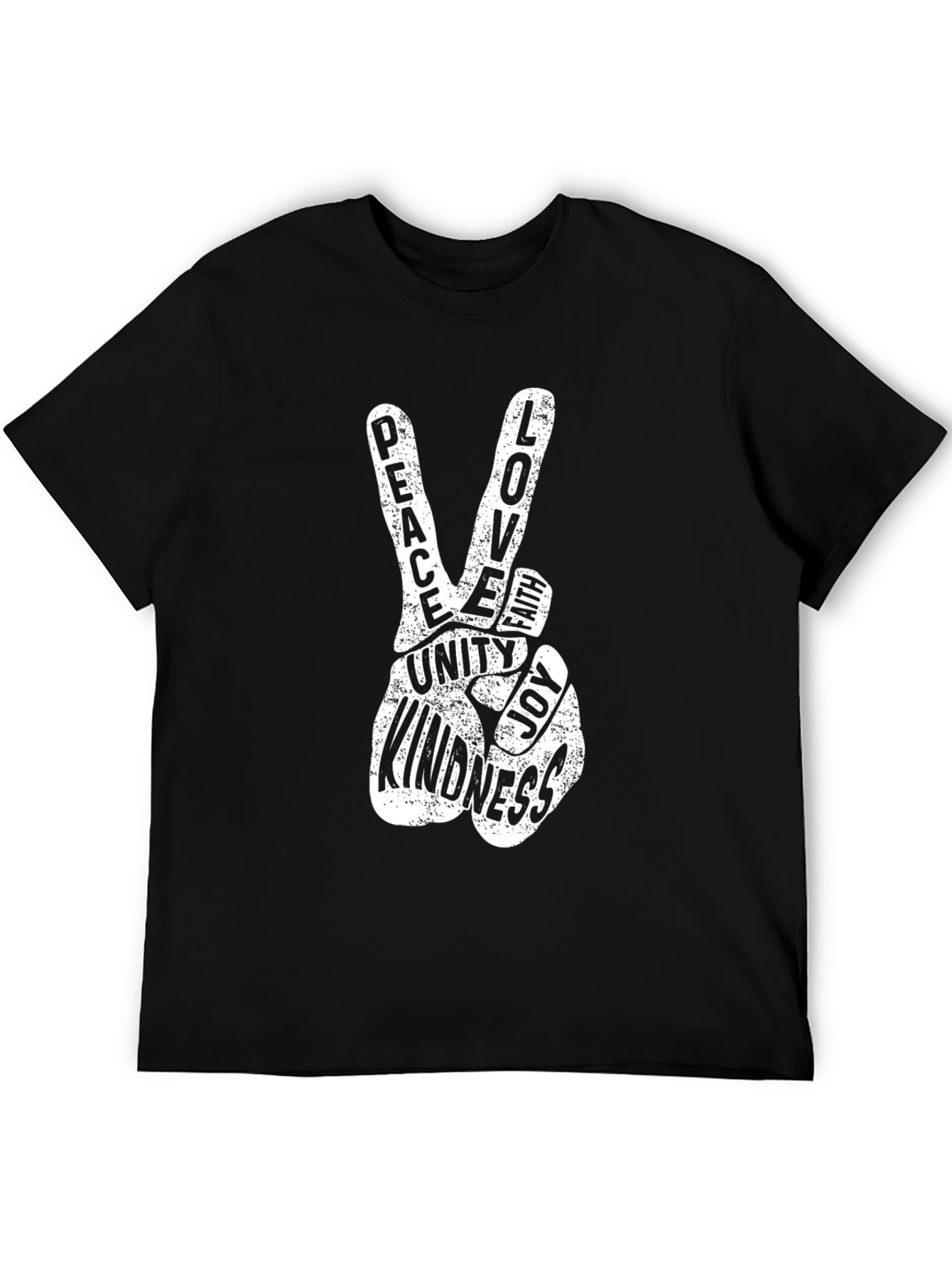 Peace Love Unity T-Shirt - Positive Vibes Graphic Tee