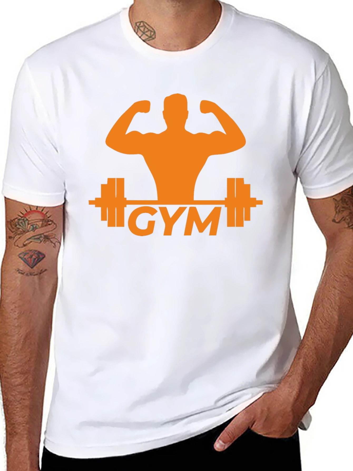 Gym Graphic Tee - Workout Motivation Shirt
