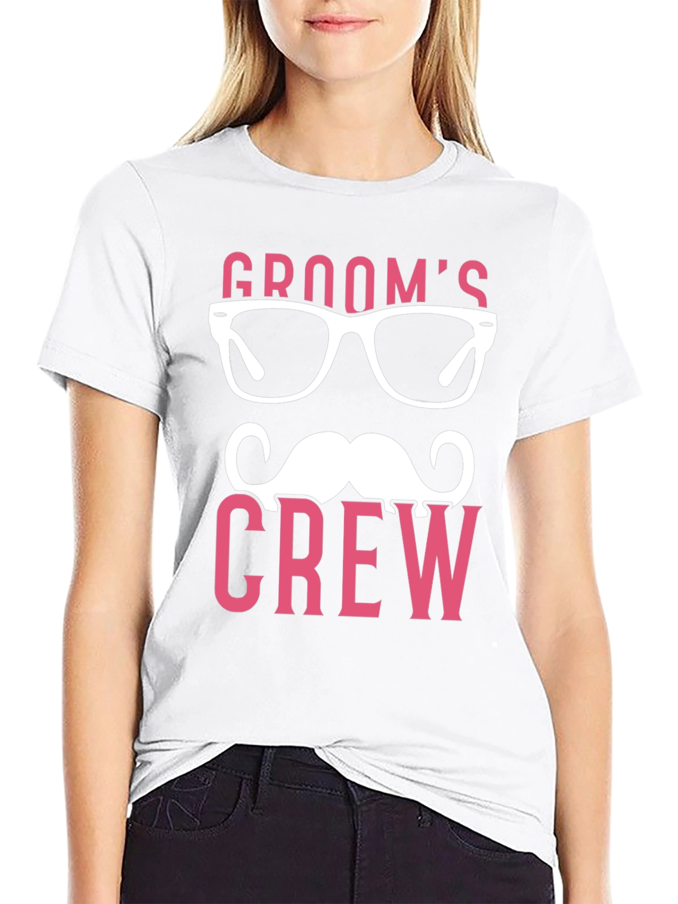 Grooms Crew T-Shirt - Wedding Party Apparel