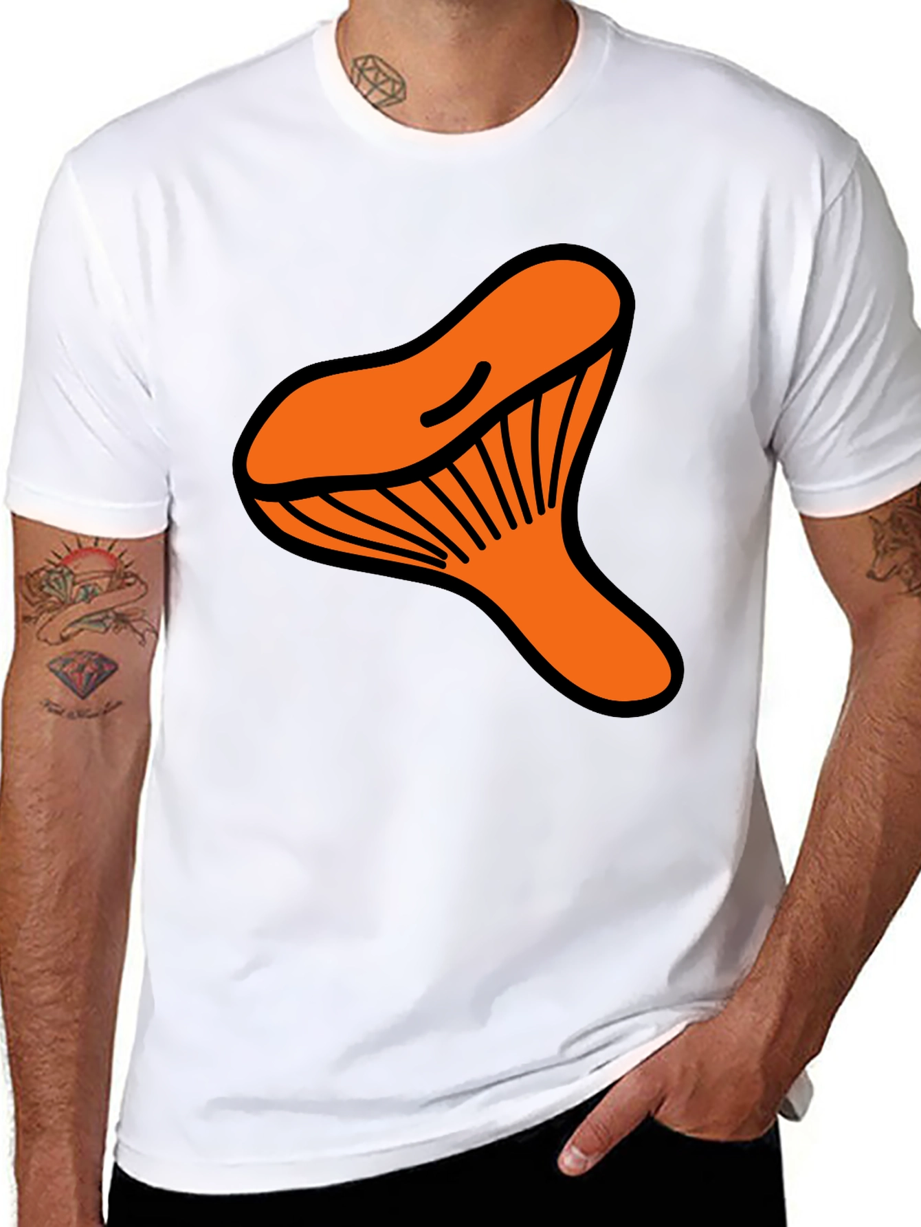 Mushroom Graphic Tee - Fun & Stylish
