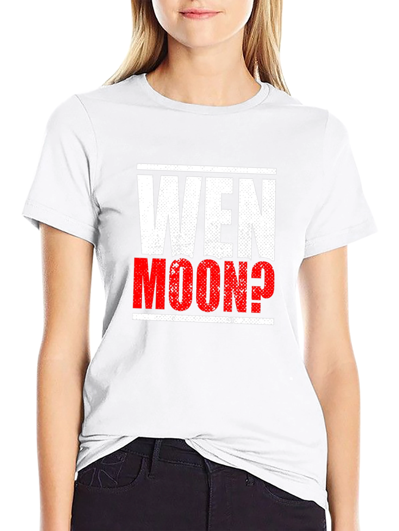 Wen Moon Crypto T-Shirt - Black Casual Tee