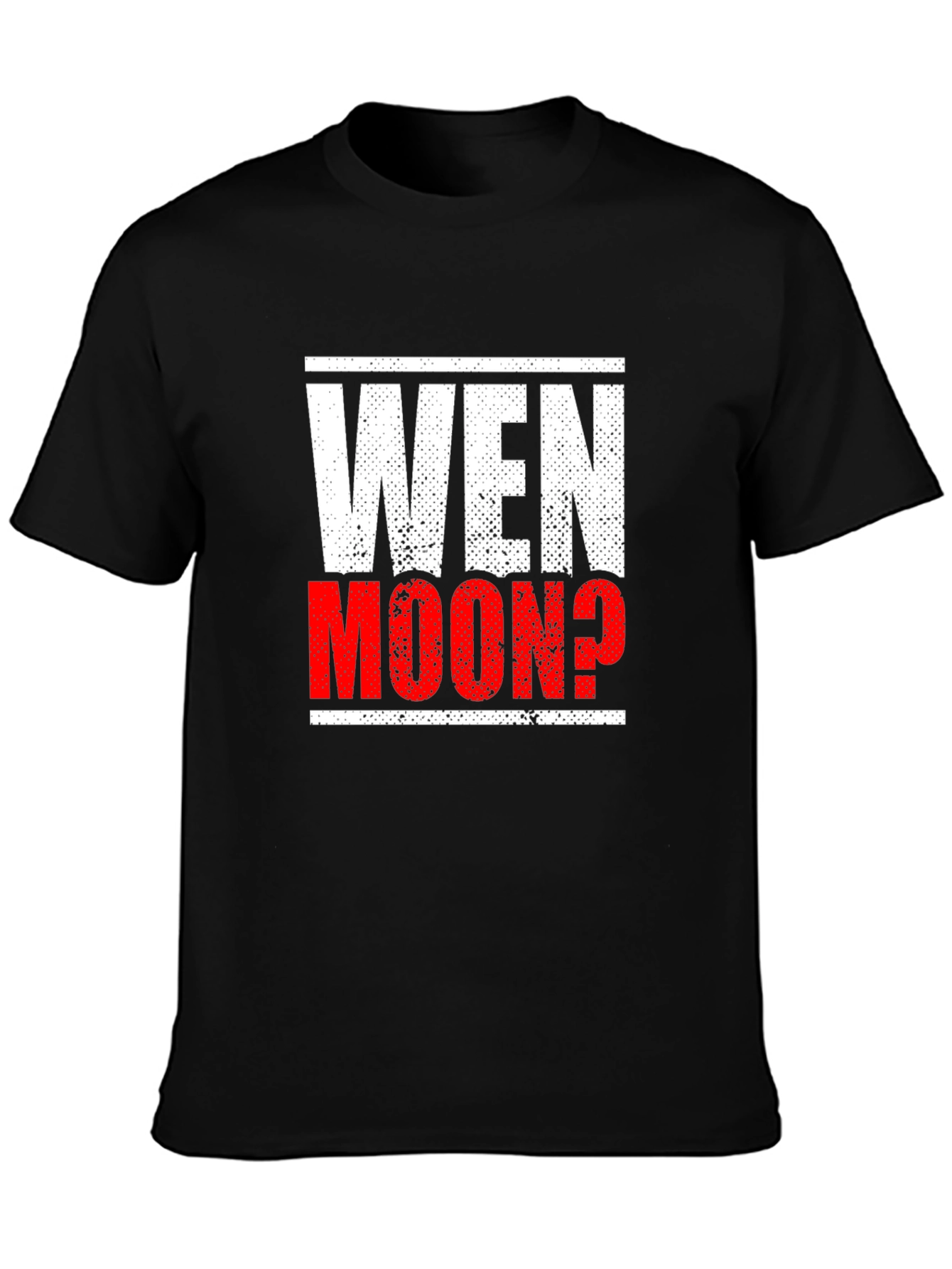 Wen Moon Crypto T-Shirt - Black Casual Tee