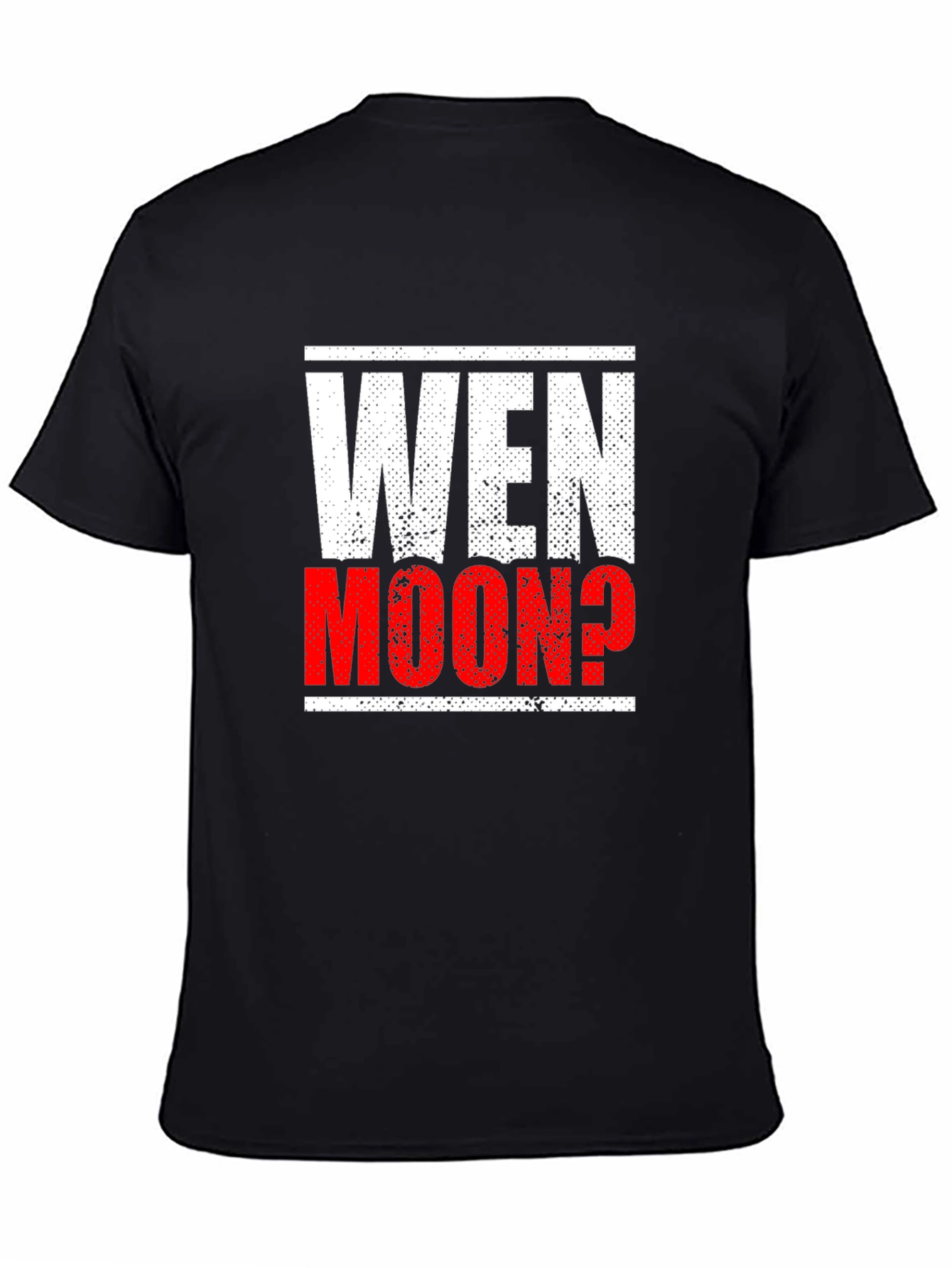 Wen Moon Crypto T-Shirt - Black Casual Tee