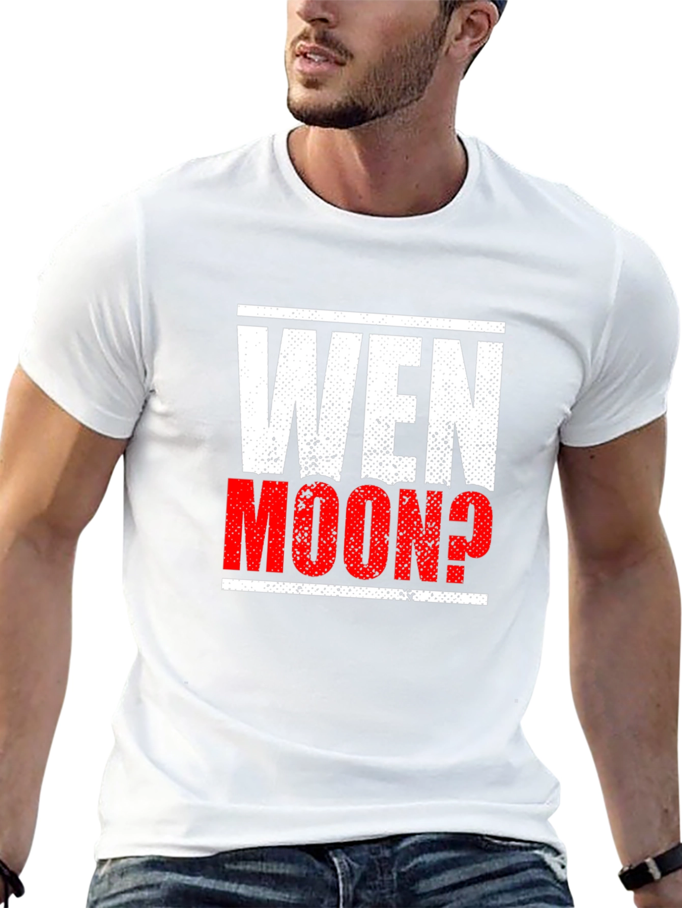 Wen Moon Crypto T-Shirt - Black Casual Tee