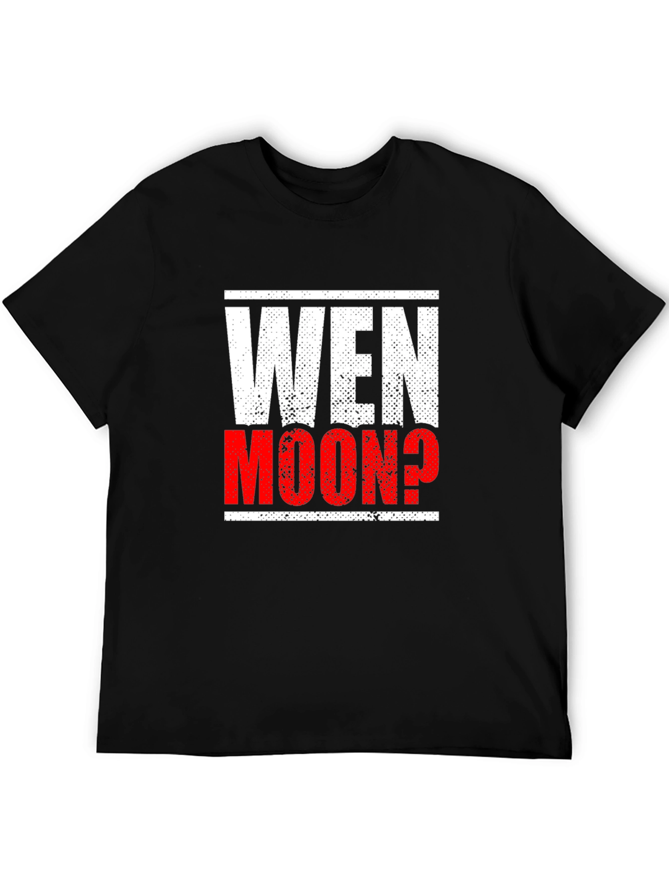 Wen Moon Crypto T-Shirt - Black Casual Tee