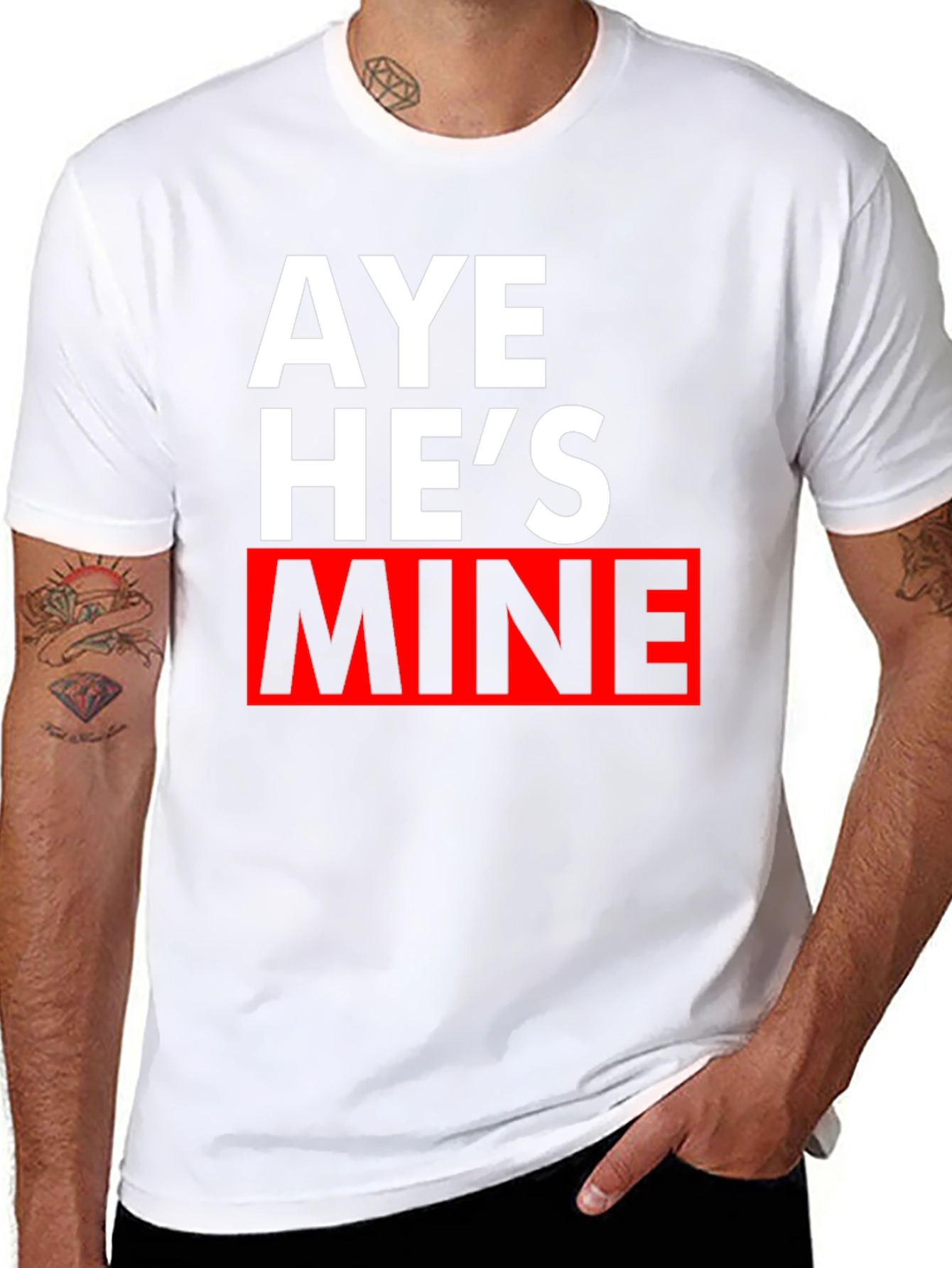 Aye Hes Mine Graphic Tee
