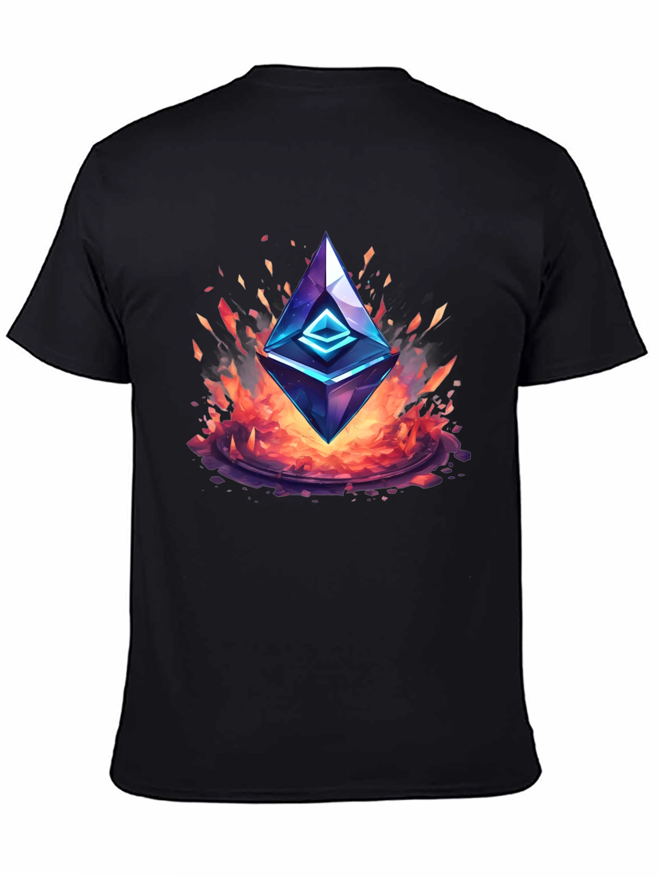 Ethereum Flame T-Shirt - Crypto Fashion
