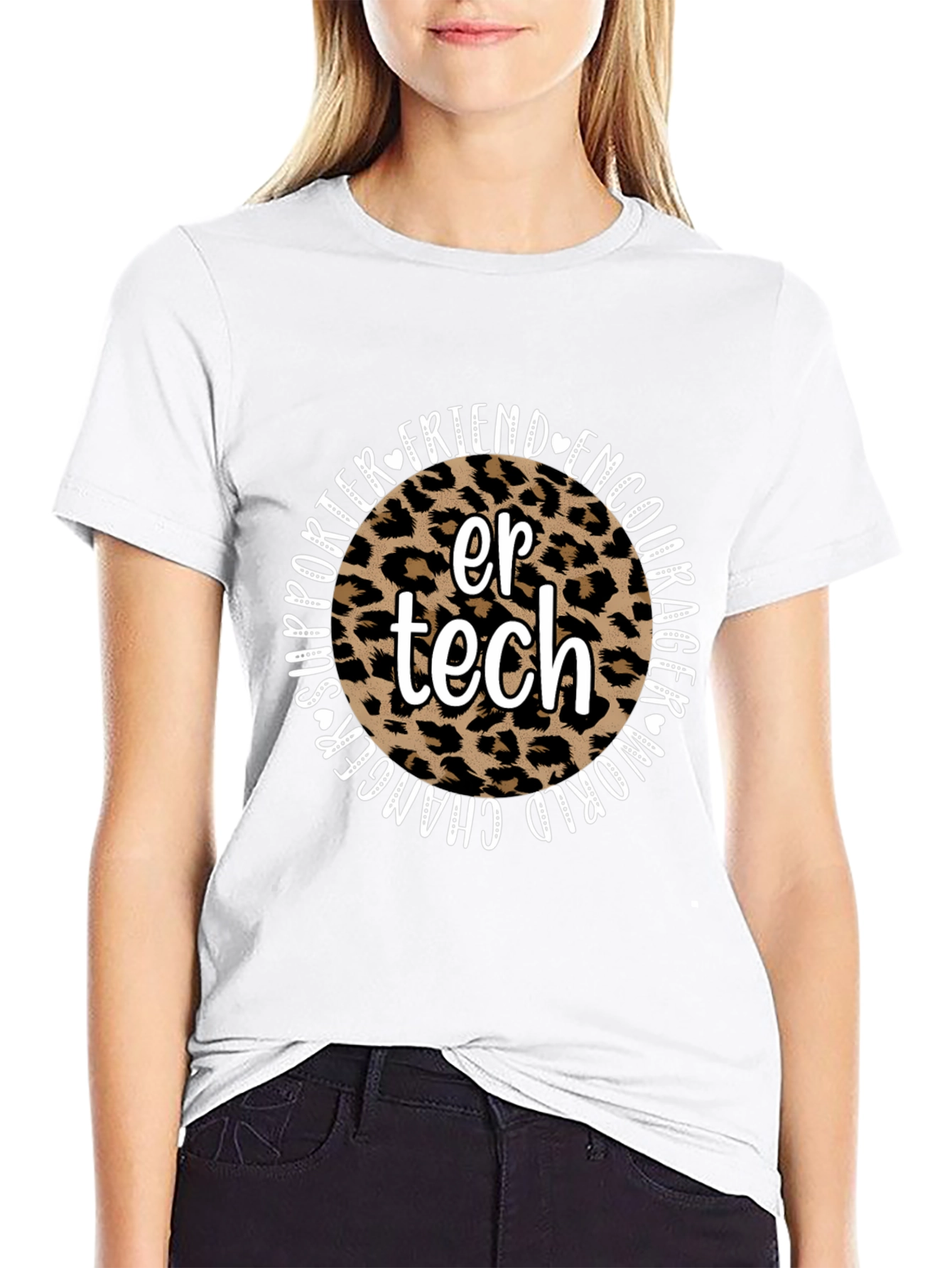 ER Tech Leopard Print T-Shirt