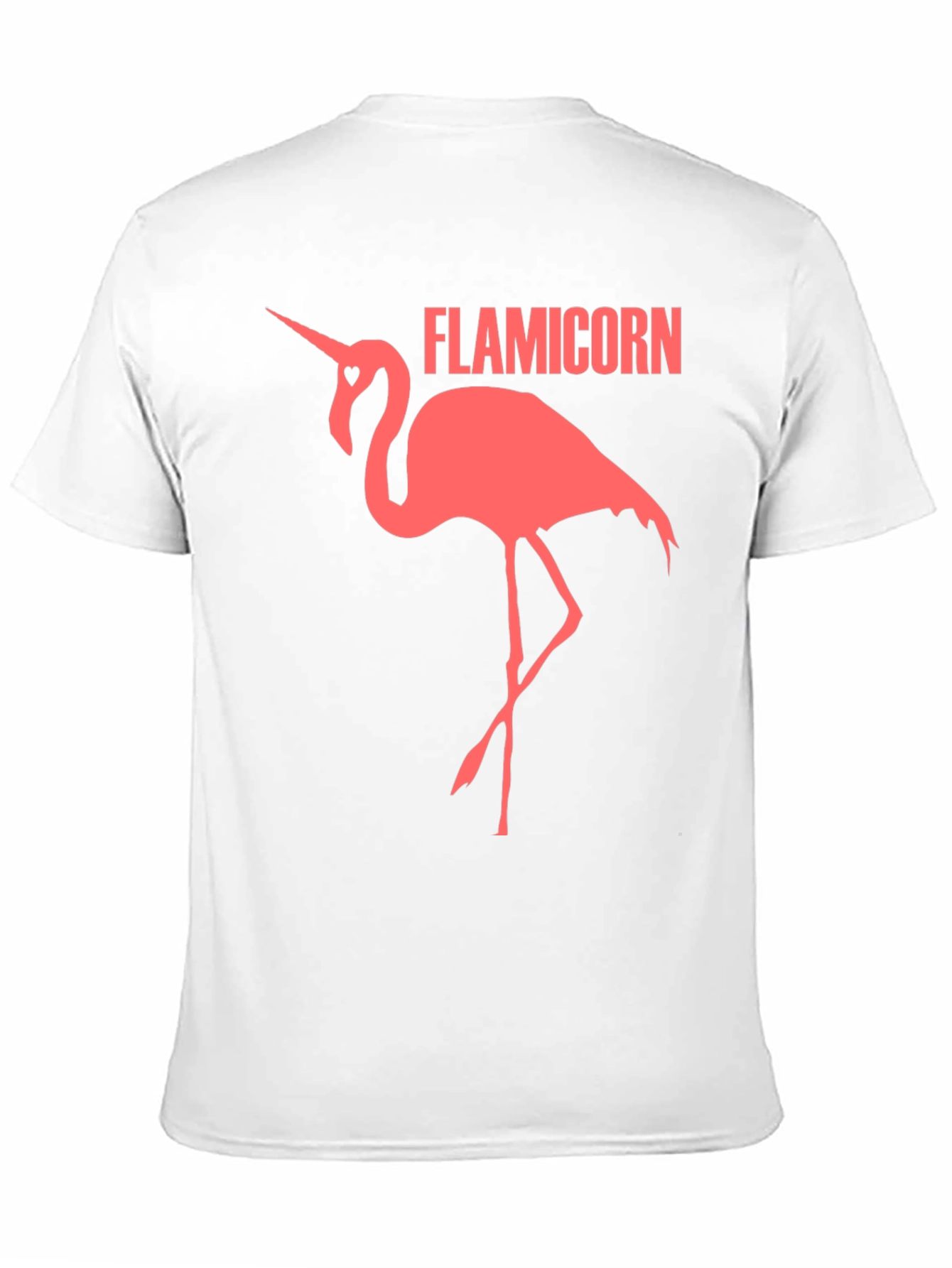 Flamicorn Graphic Tee - Black Cotton