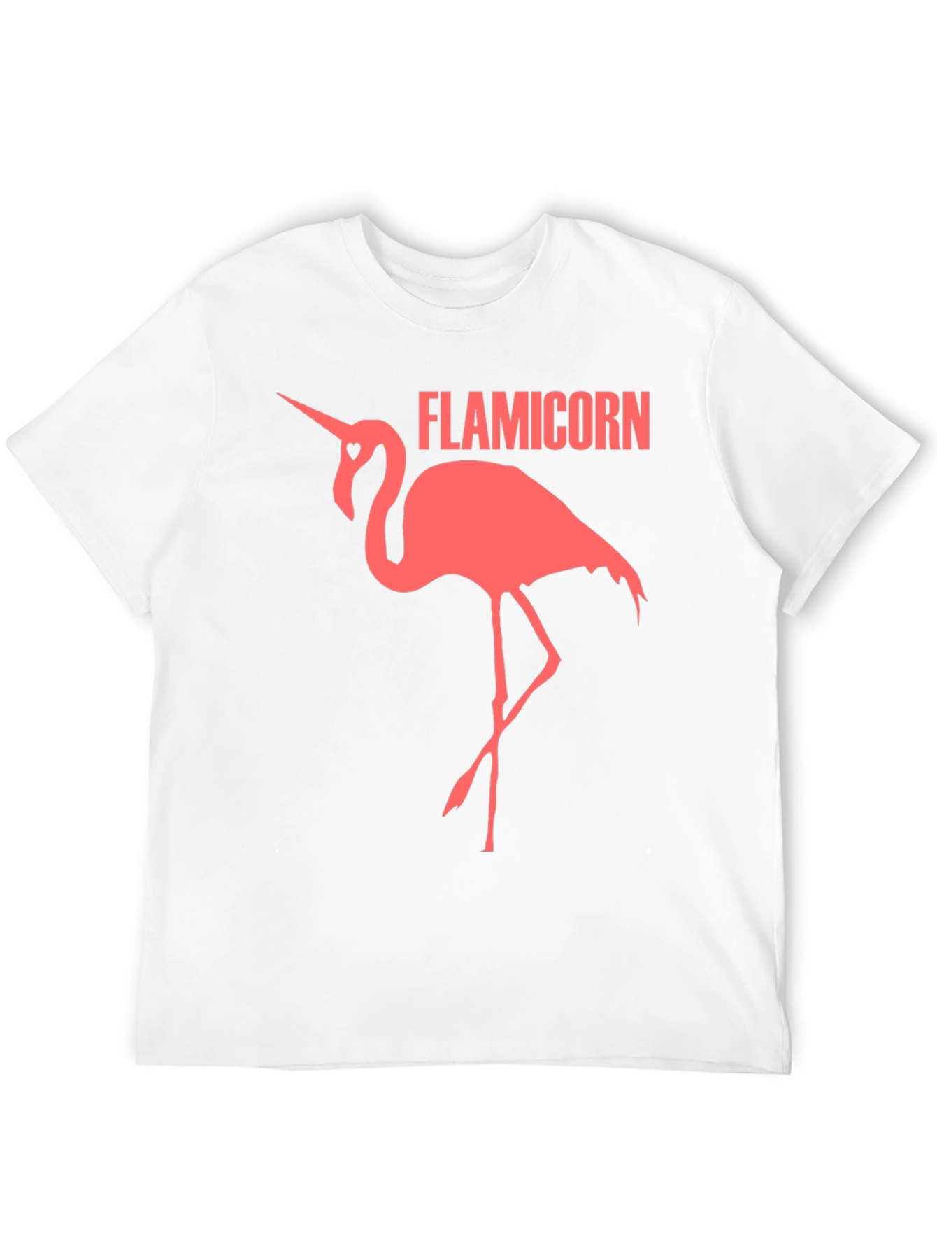 Flamicorn Graphic Tee - Black Cotton