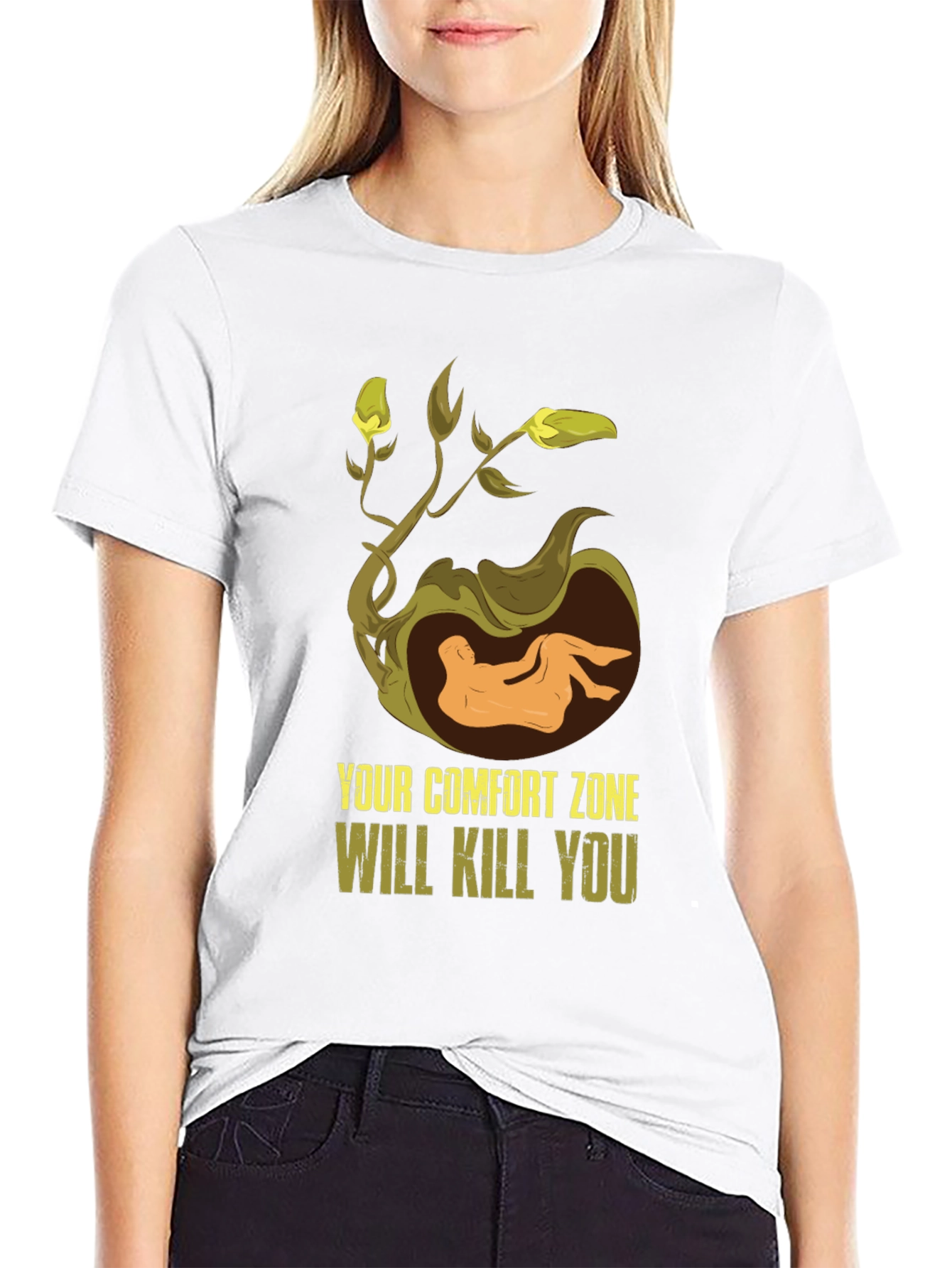 Comfort Zone Motivational T-Shirt